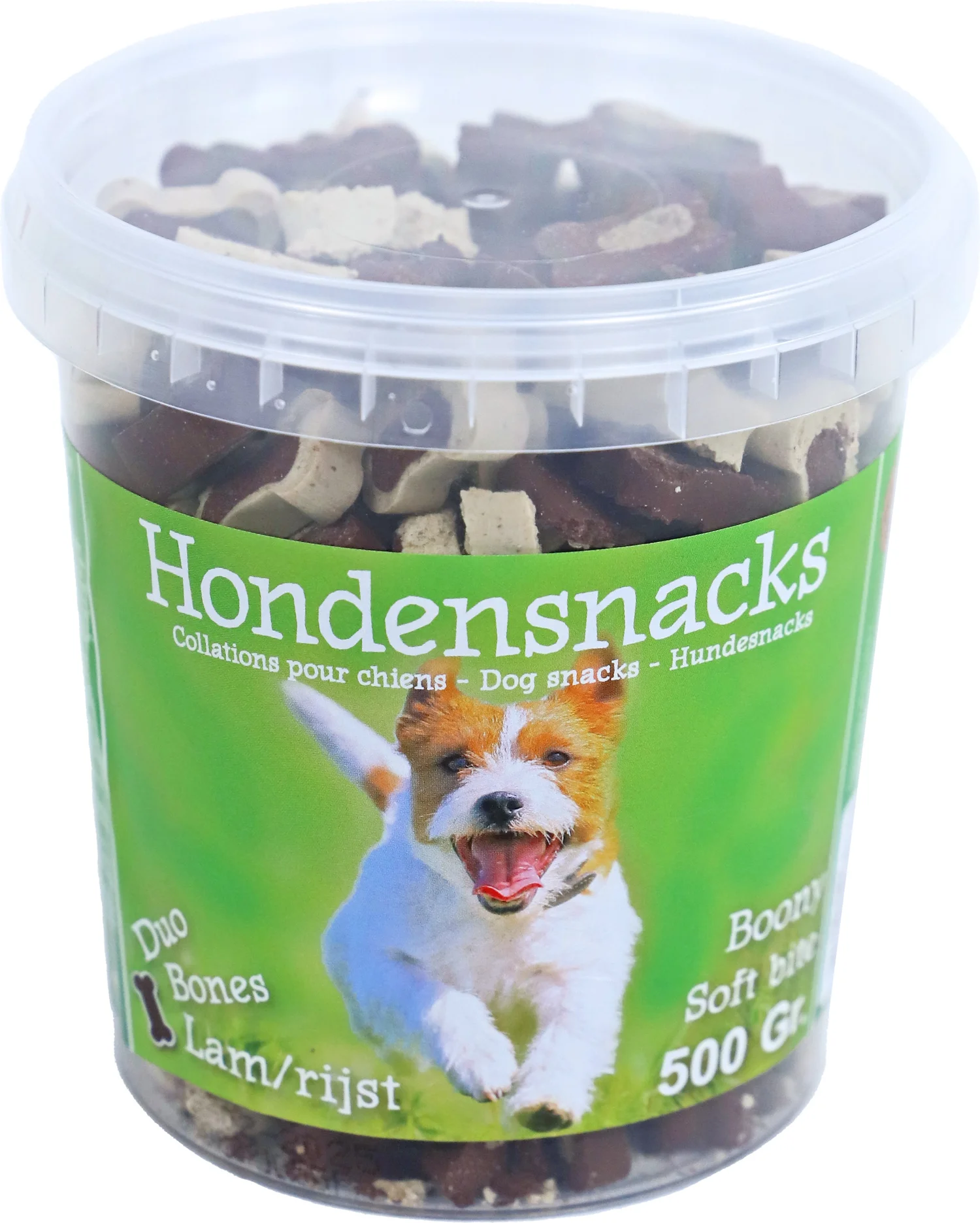 Boony hondensnoepjes botjes lam en rijst 500 g
