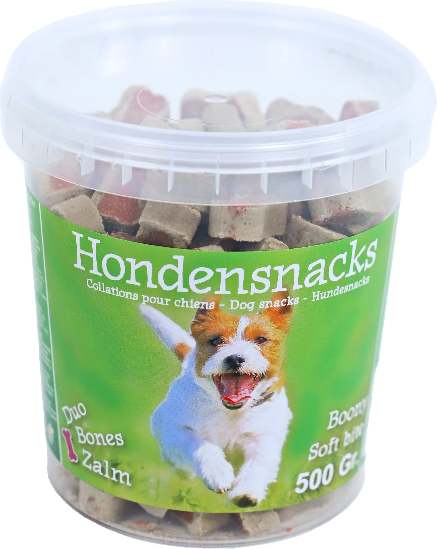 Boony hondensnoepjes botjes zalm 500 g