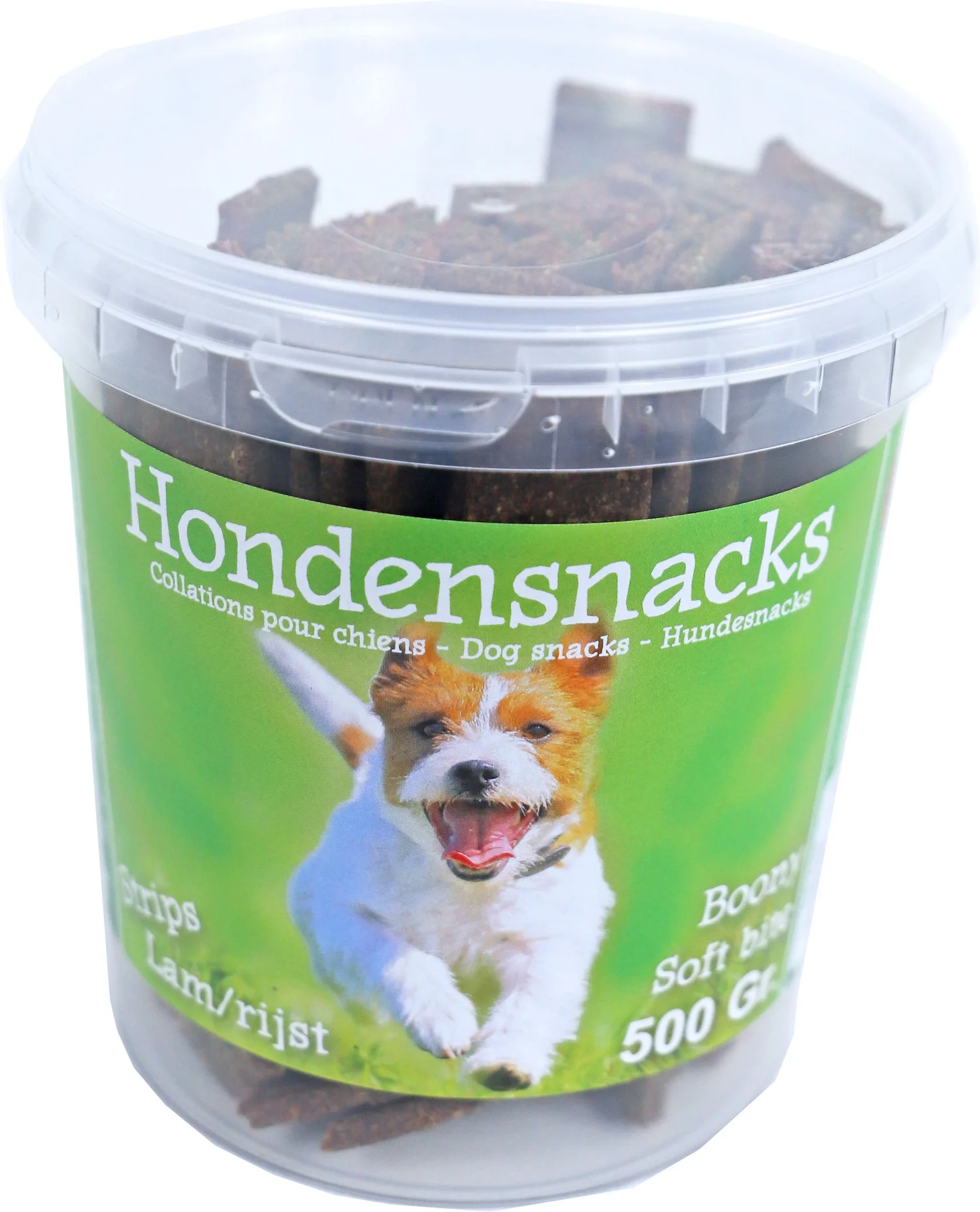 Boony hondensnoepjes reepjes lam en rijst 500 g