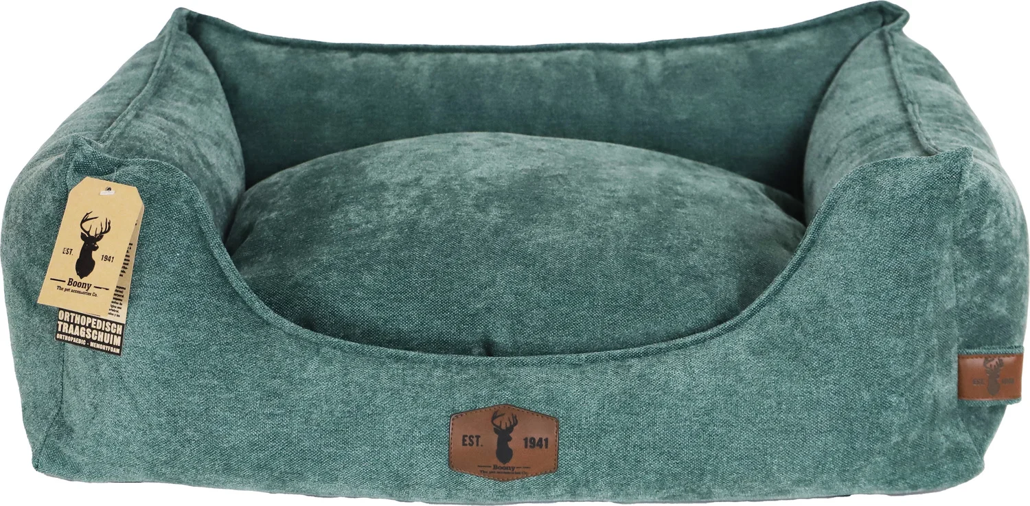 Boony hondenmand groen 80 x 60 x 25 cm