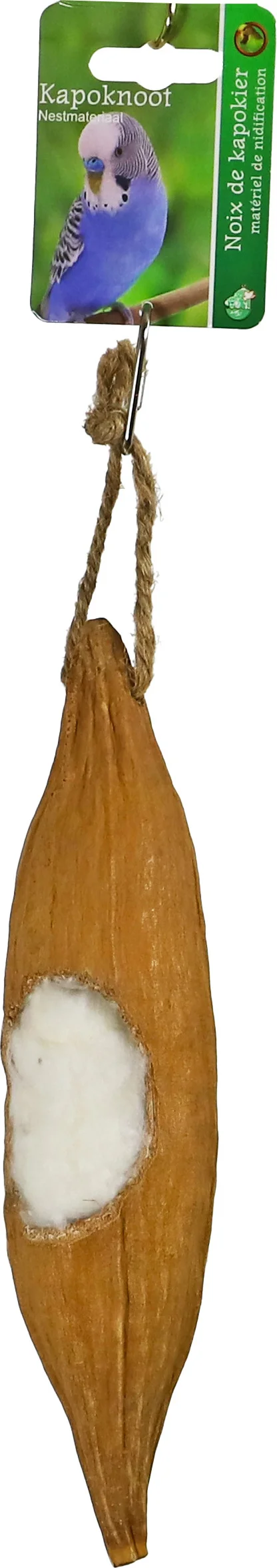 Boon vogelspeelgoed kapoknoot D 6 H 37,5 cm