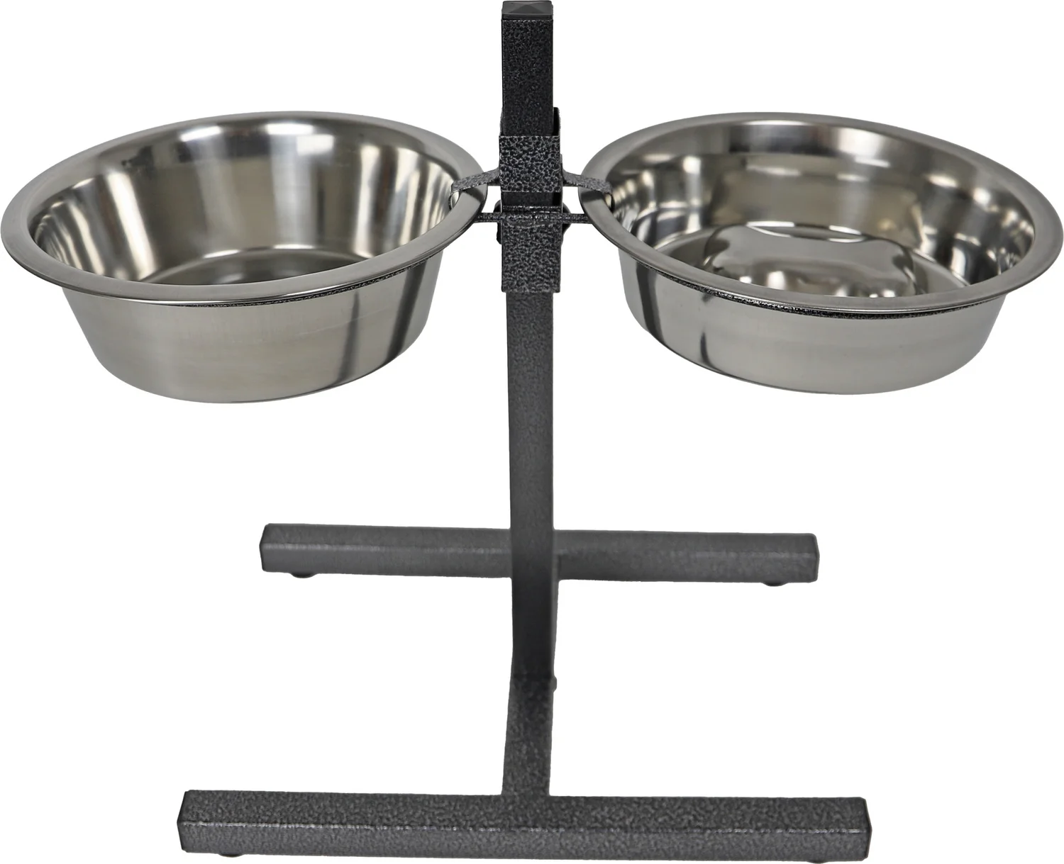 Boon hondenvoer- en drinkbak H-standaard zwart 27 x 55 x 40 cm