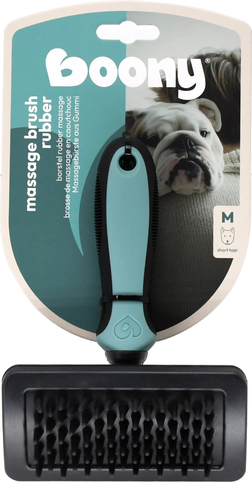 Boony hondenborstel massage medium
