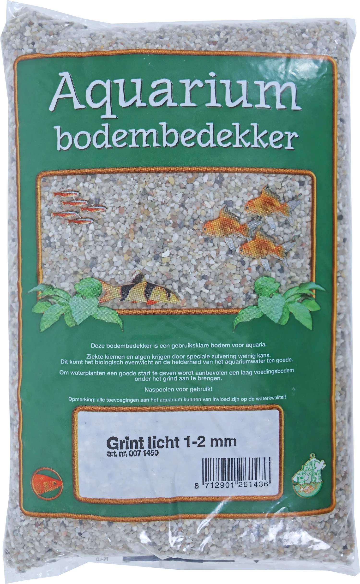 Boon aquariumgrind grijs 2,5 kg