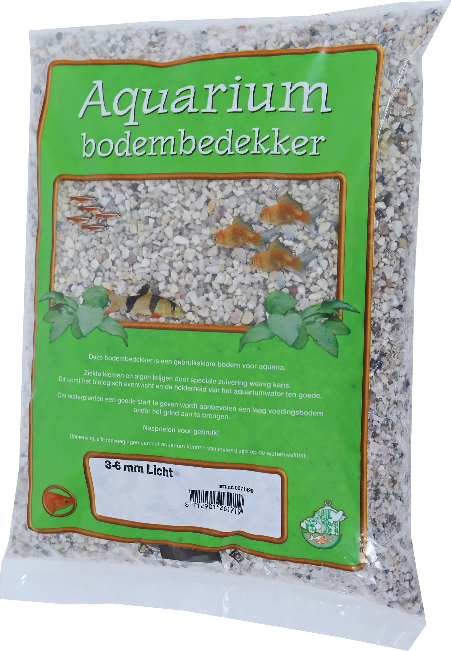 Boon aquariumgrind licht 3-6 mm 8 kg
