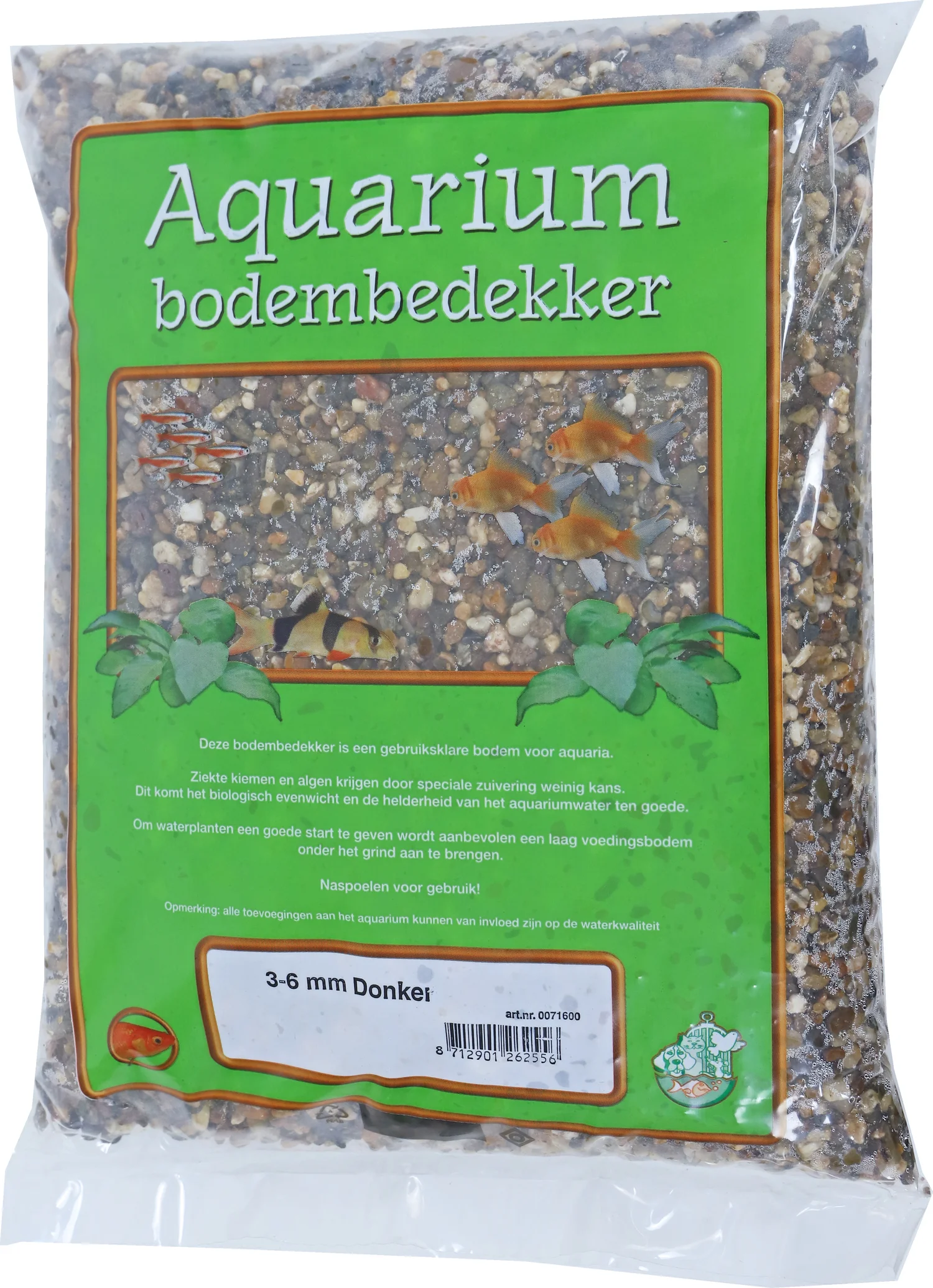 Boon aquariumgrind grijs 8 kg