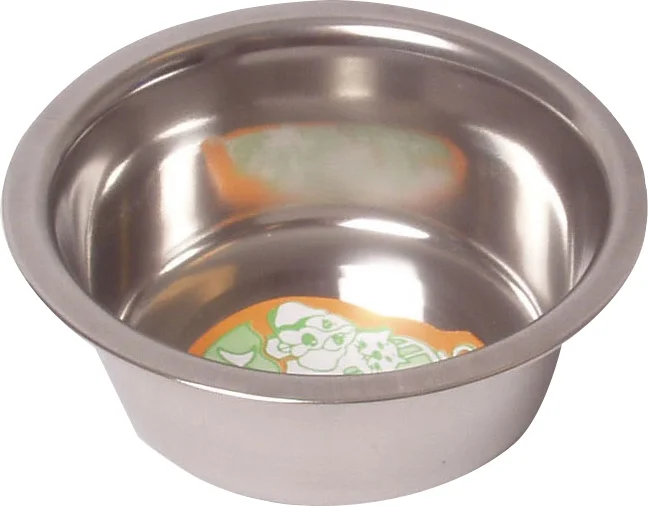 Boon voerbak zilver D 24 H 8 cm