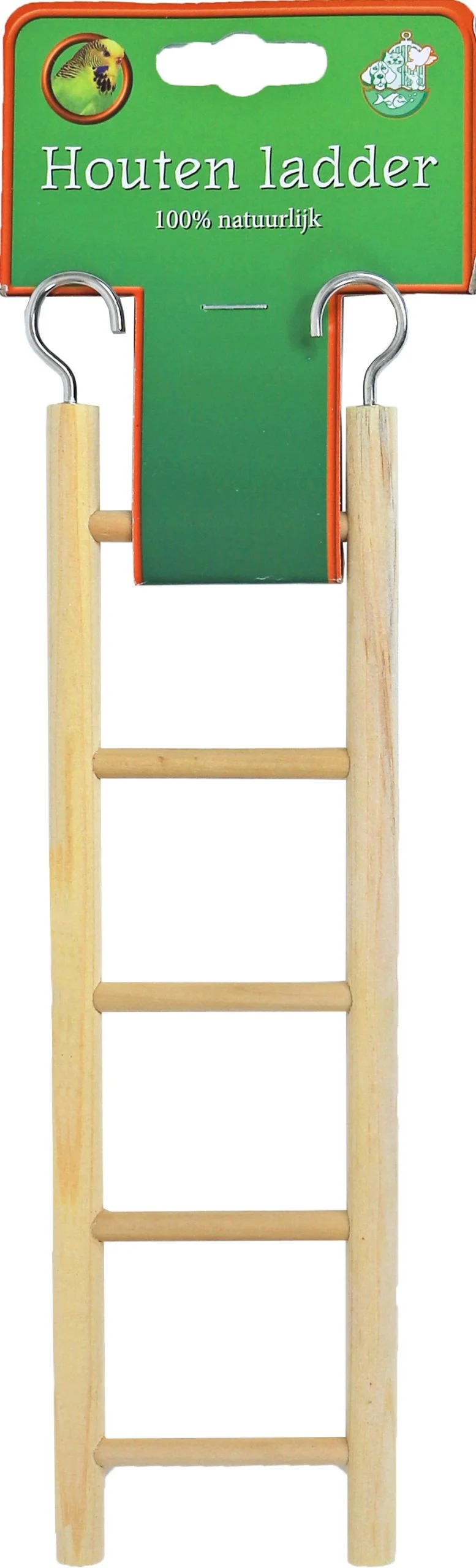 Boon houten ladder 5 traps 12 x 1,5 x 31 cm