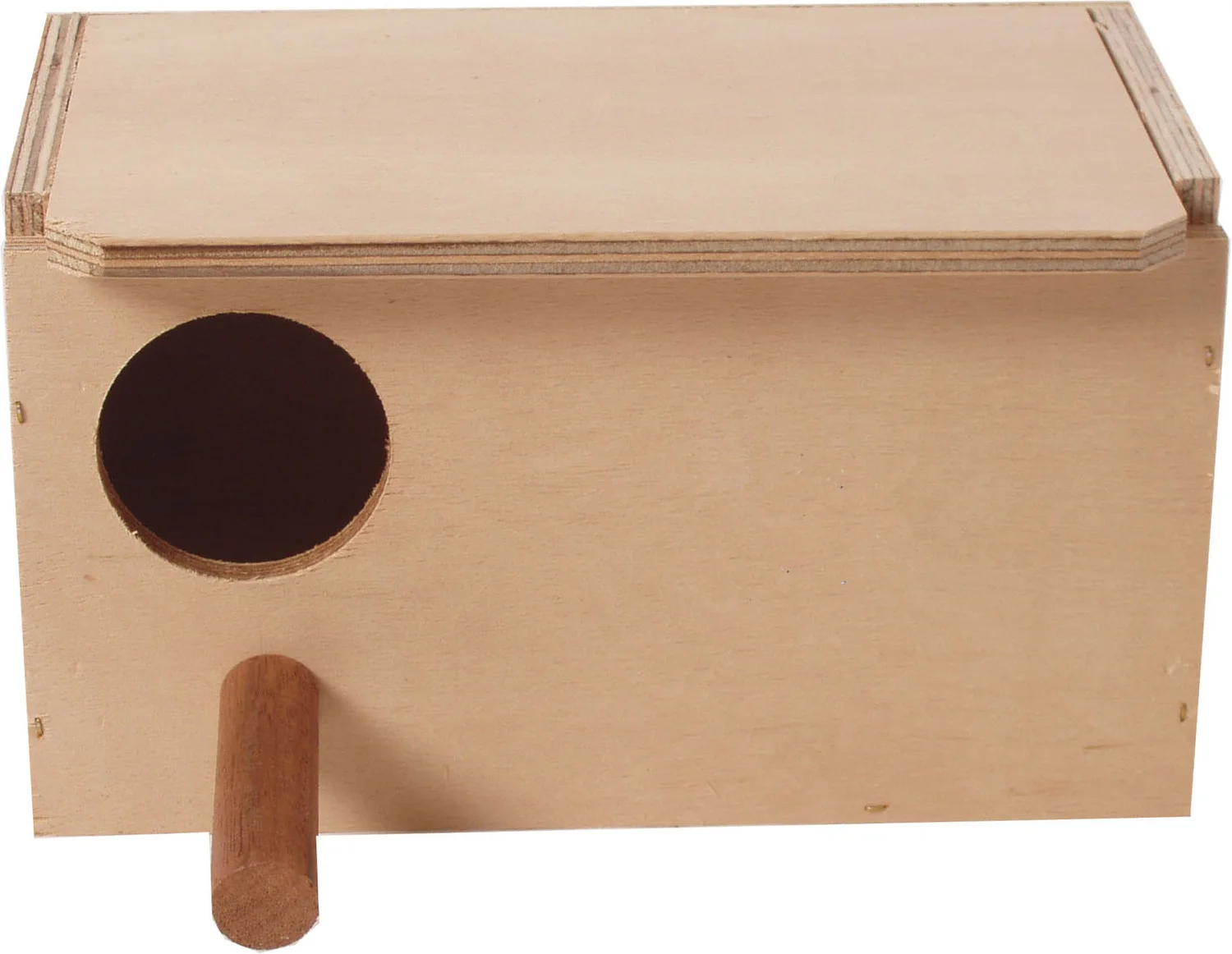 Boon broedblok voor agapornide naturel 25 x 13 x 15 cm