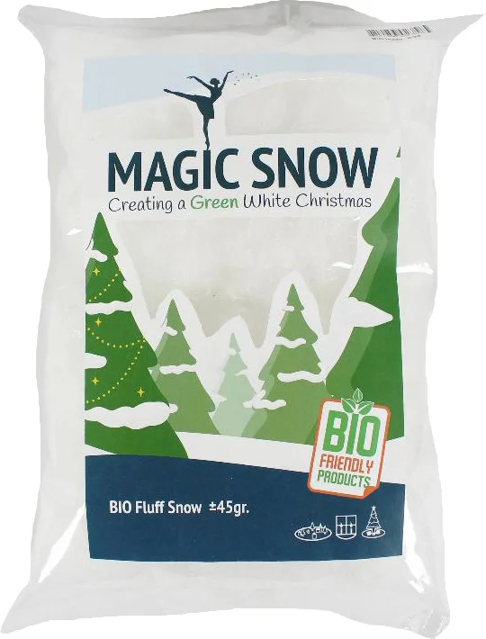 Bio Snow biologisch afbreekbare donssneeuw 45 gr