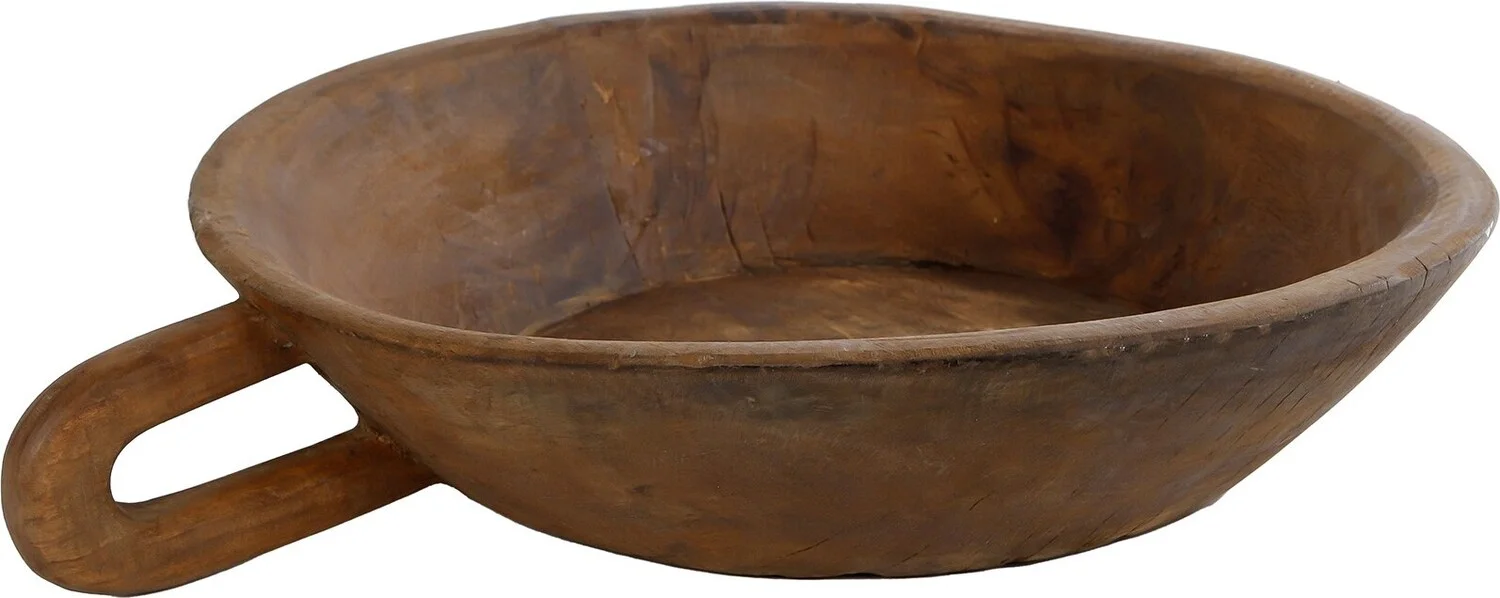 Decoratieschaal Bert naturel 50 x 60 x 9 cm