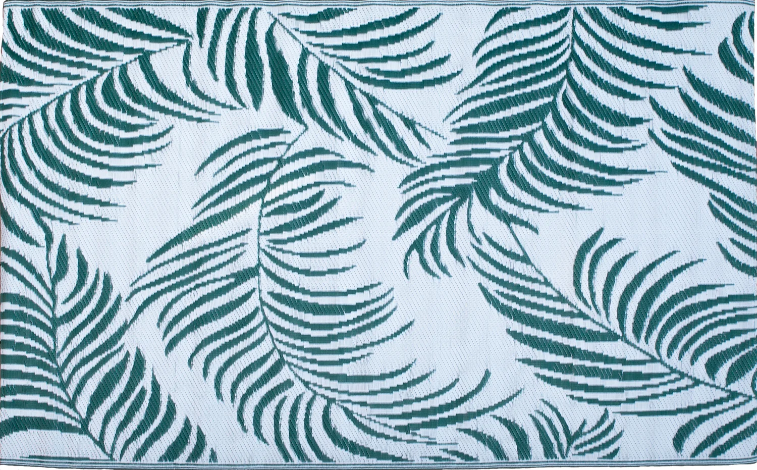 Buitenkleed groen / wit 180 x 118 x 0,03 cm