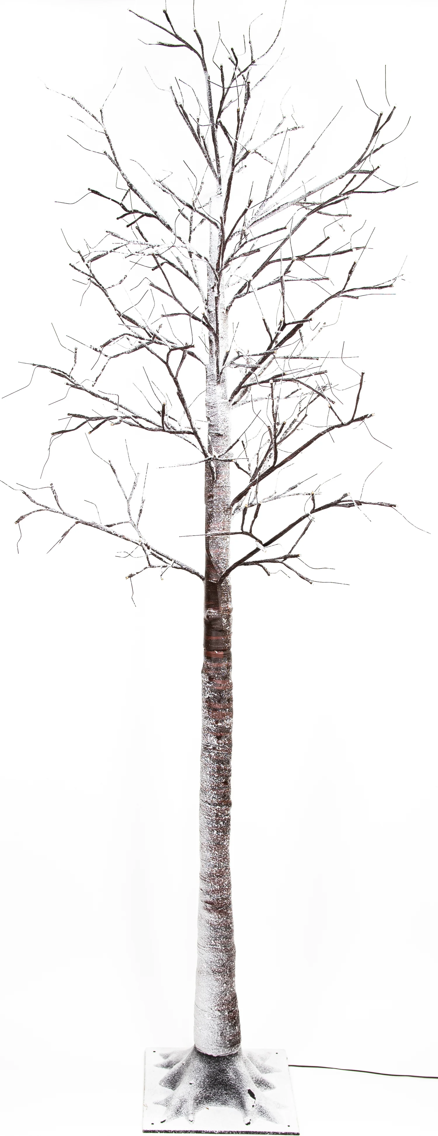 Anna's Collection decoratieboom berk met verlichting H 200 cm