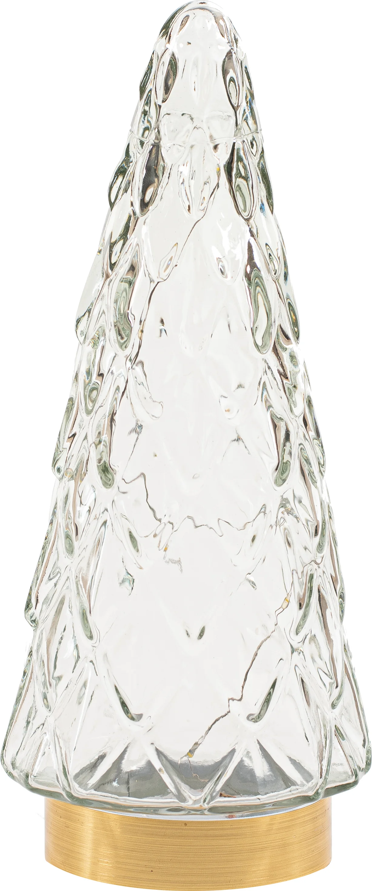 Anna's Collection decoratieboom transparant D 10,5 H 24,5 cm