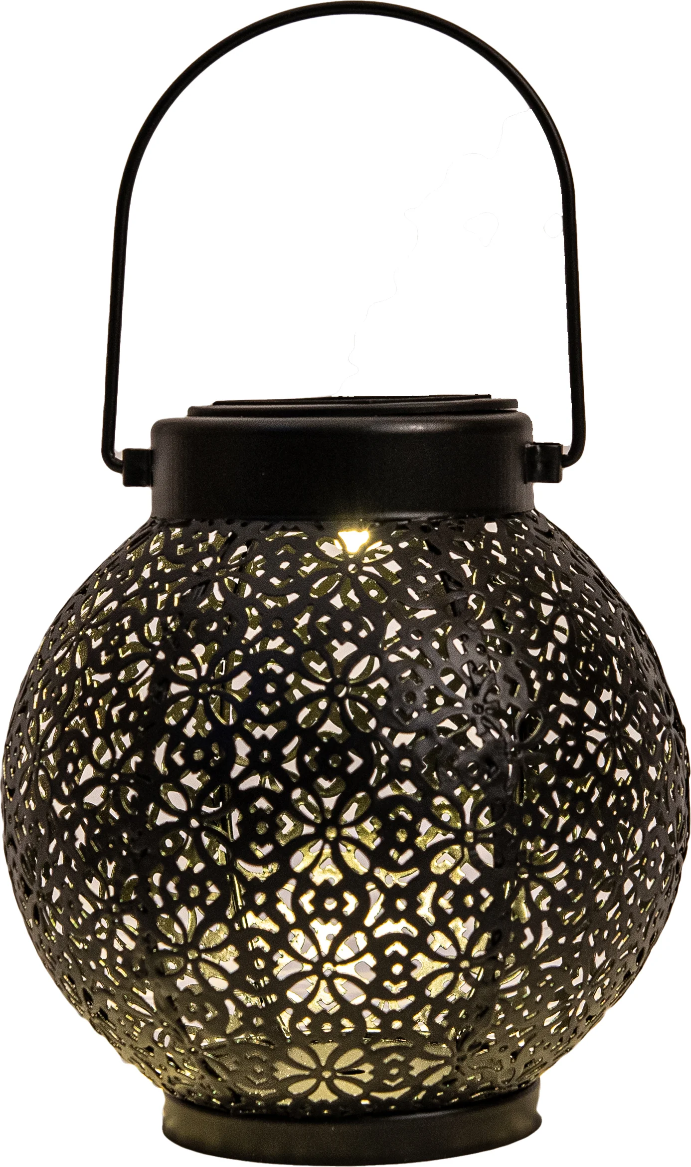 Anna's Collection lantaarn zwart D 14,5 H 16 cm