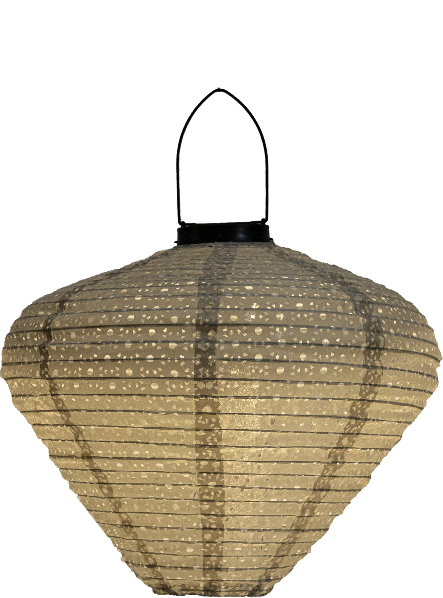 Anna's Collection lampion Marrakesh groen D 29 H 33 cm