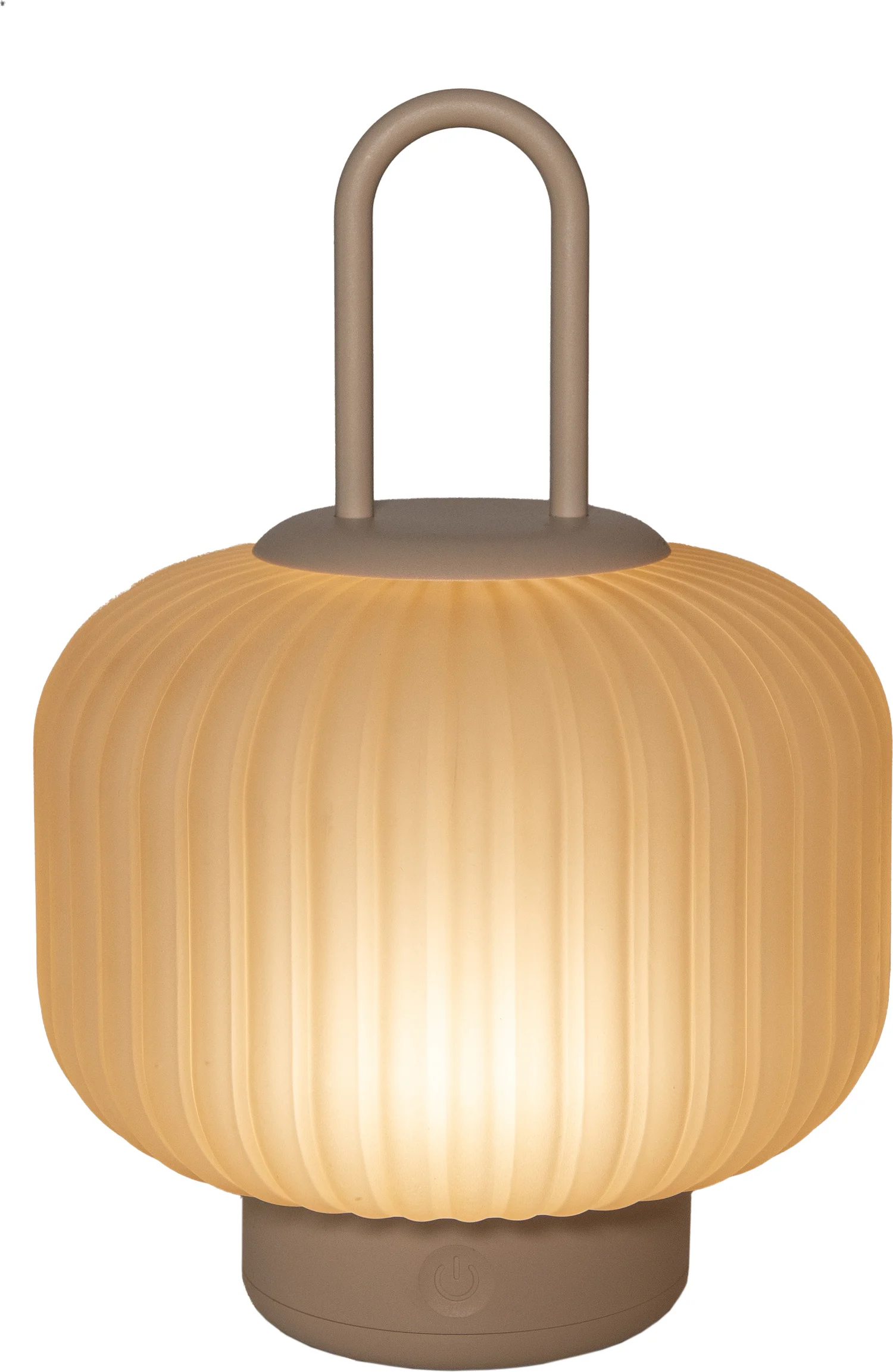 Anna's Collection talfellamp beige D 25 H 18 cm