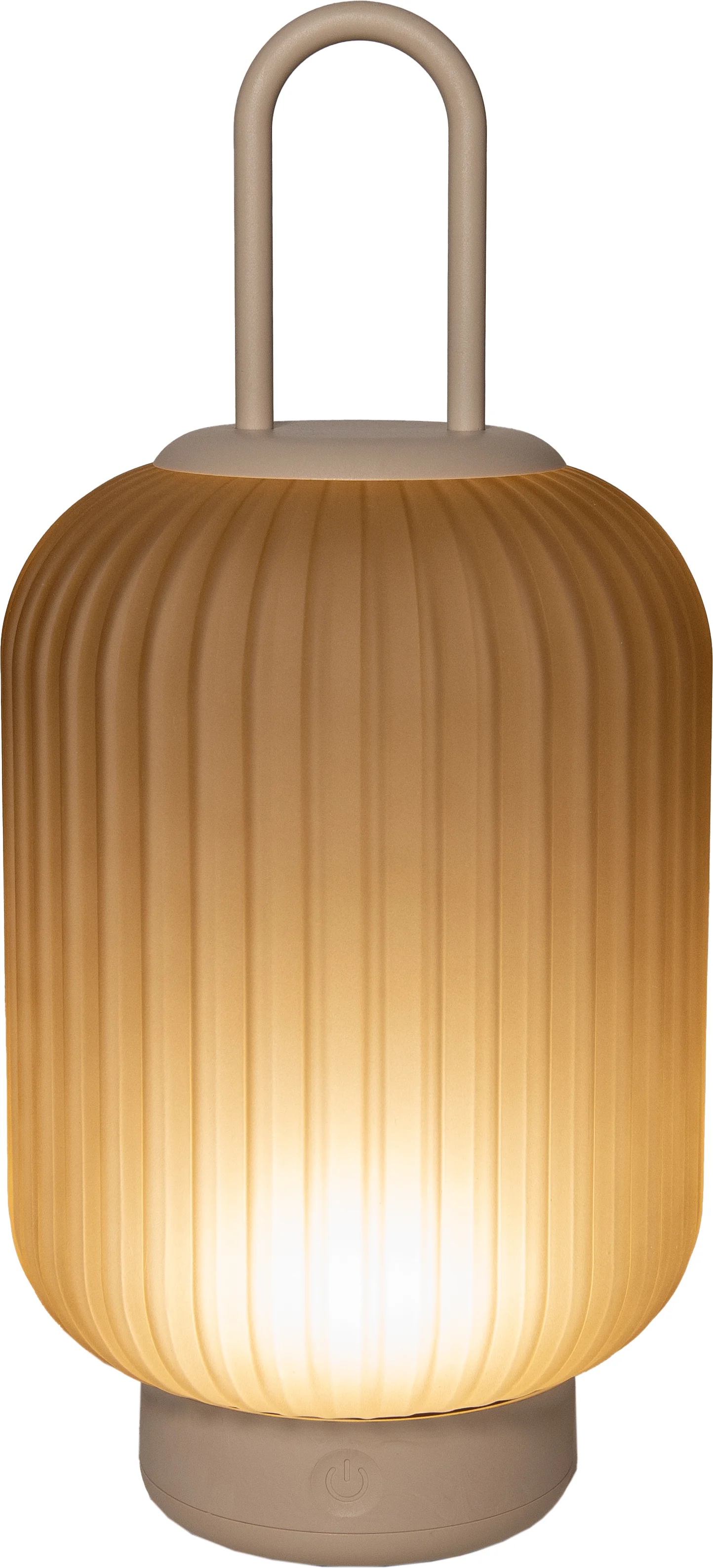 Anna's Collection talfellamp beige D 15 H 33 cm