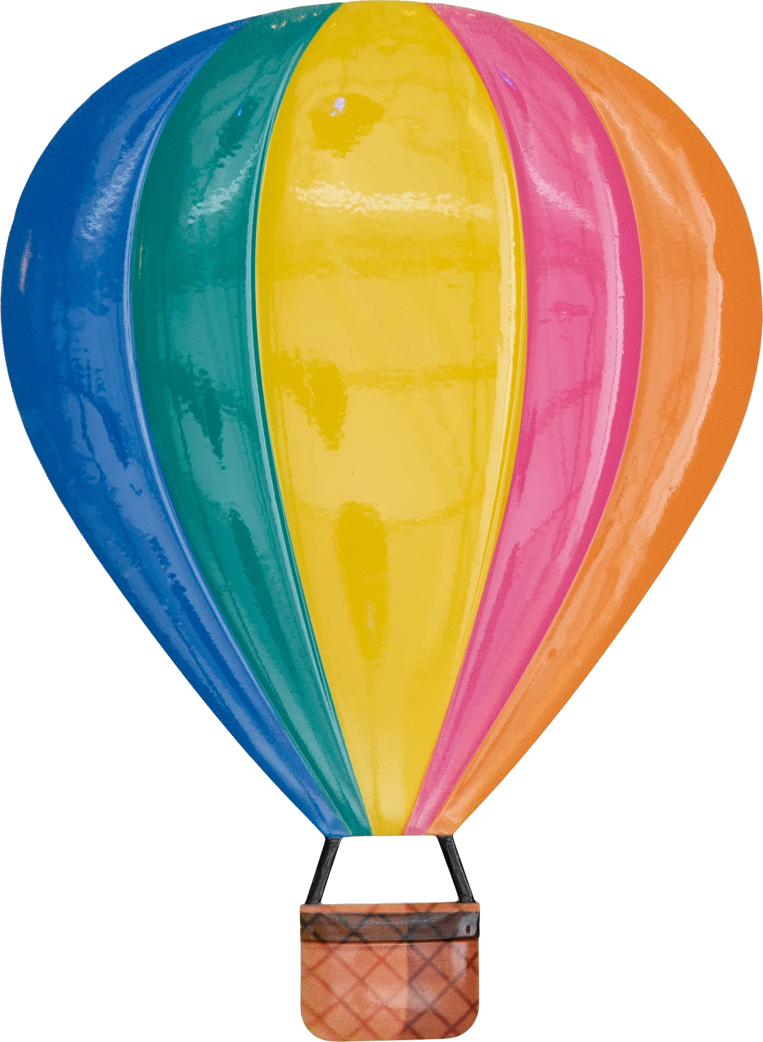 Anna's Collection tuin wanddecoratie luchtballon 28 x 0,5 x 38 cm