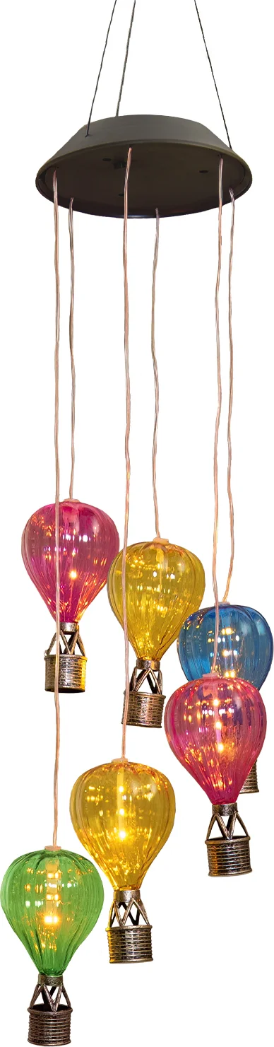 Anna's Collection solar hanglamp Luchtballon D 15 H 80 cm