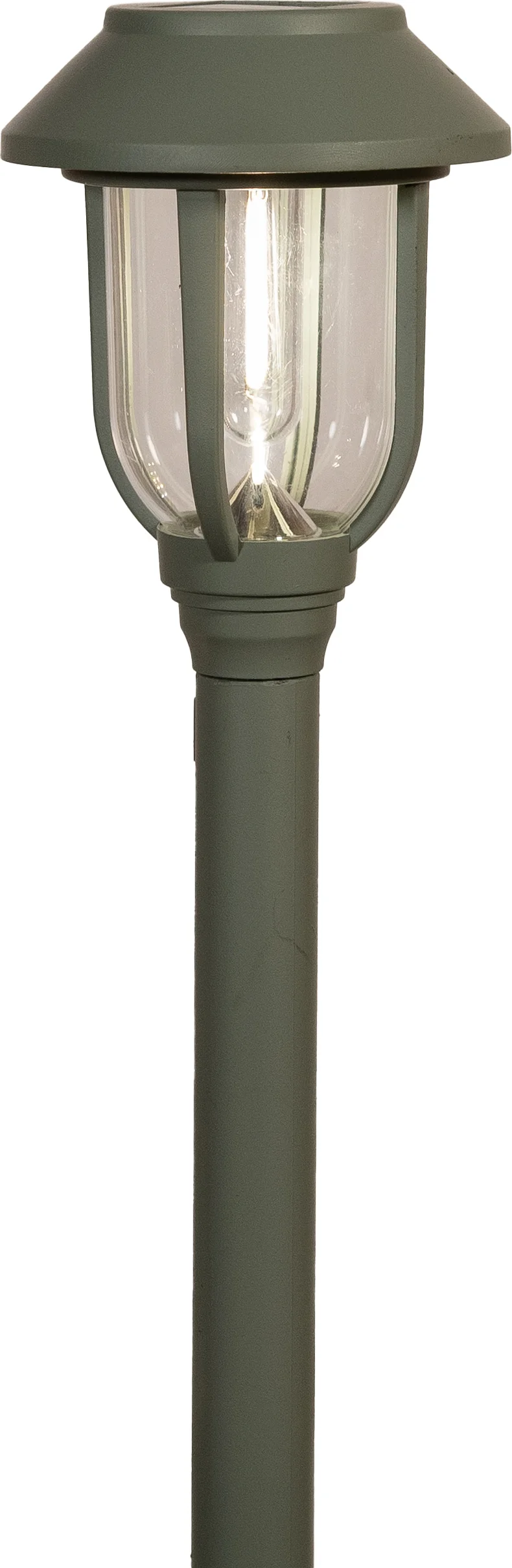 Anna's Collection solar staande buitenlamp groen D 9 H 41 cm