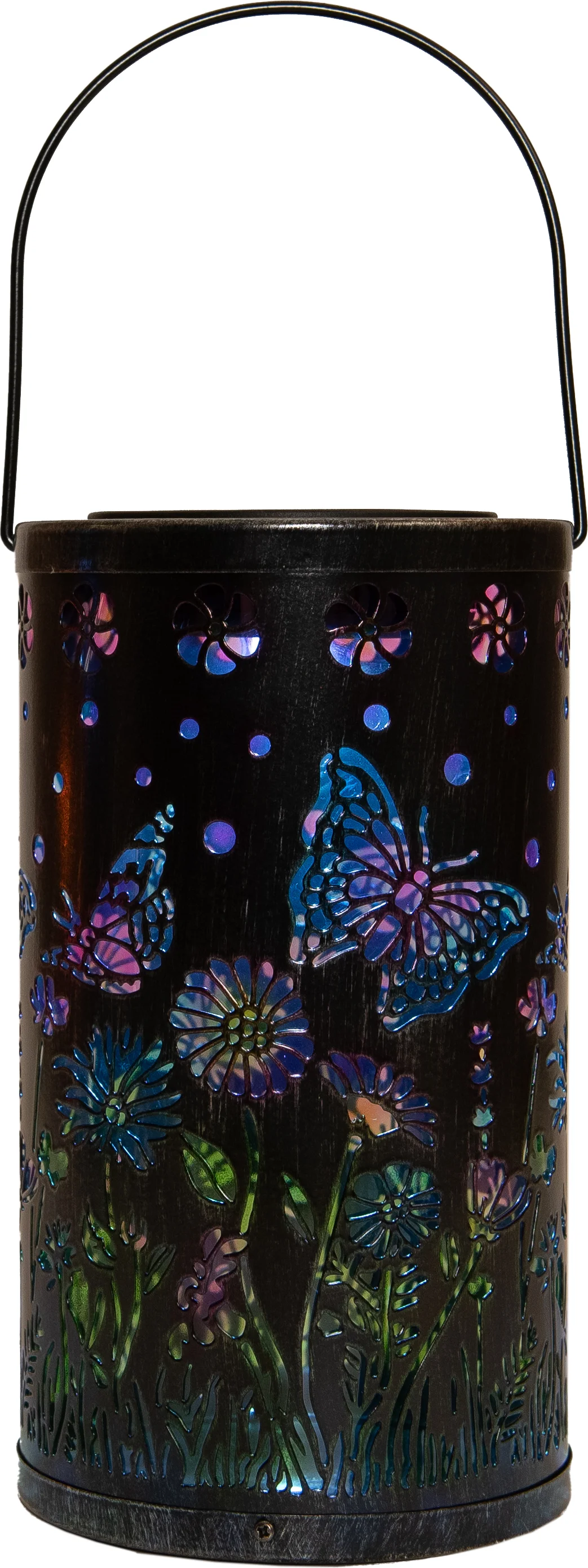 Anna's Collection lantaarn vlinder D 11 H 19 cm