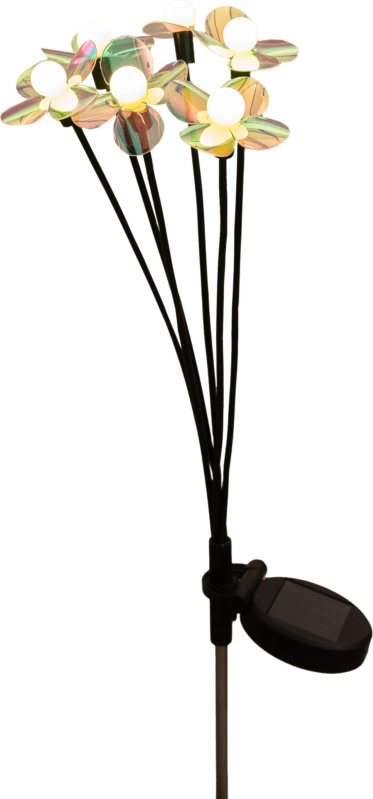Anna's Collection tuinsteker bloemen D 7 H 69 cm