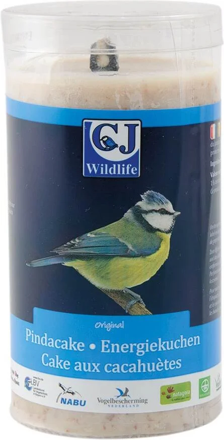 CJ Wildlife tuinvogelvoer pindacake Original 500 ml