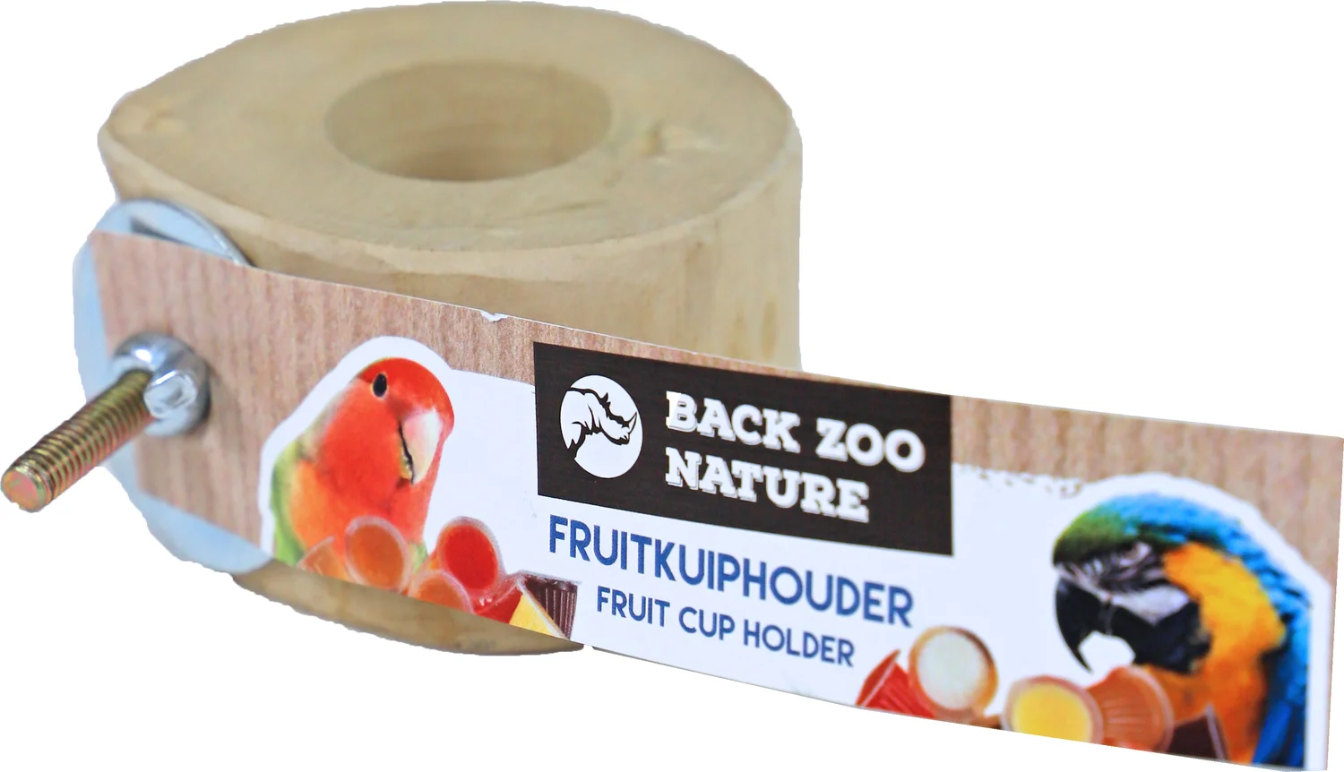 Back Zoo Nature fruitkuiphouder 8 x 12 x 4,5 cm