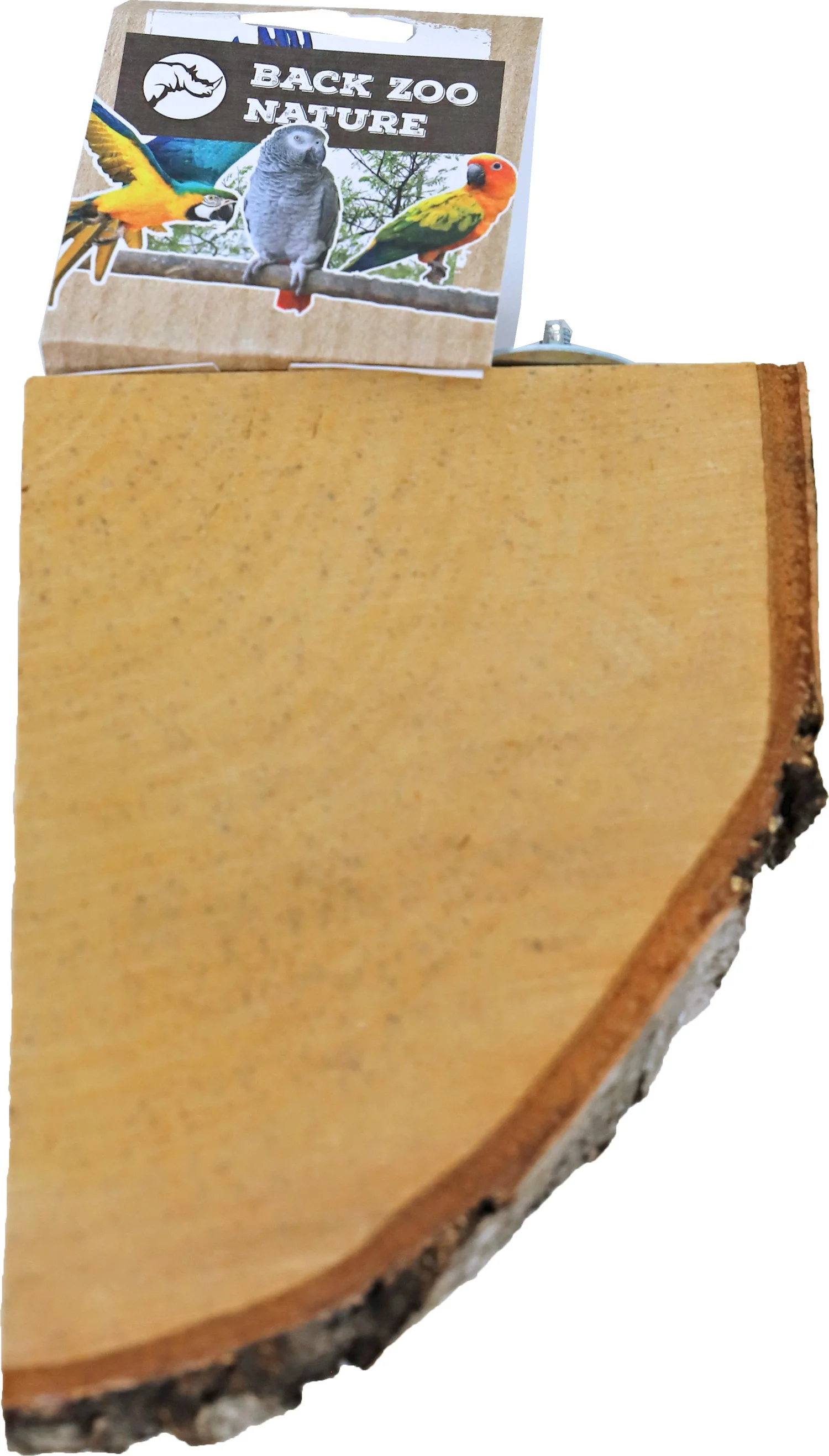 Back Zoo Nature rustplank boomschors 1/4 rond 13,2 x 26 x 4,5 cm