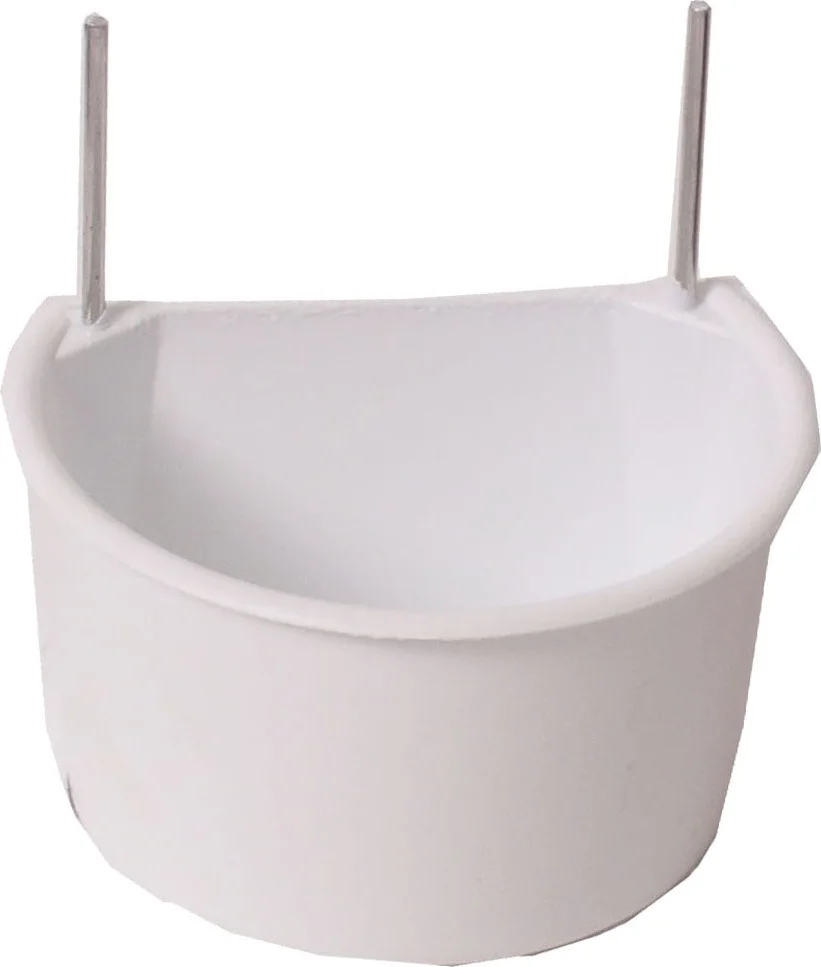 Boon voerbak papegaai wit 11 x 8,5 x 11 cm