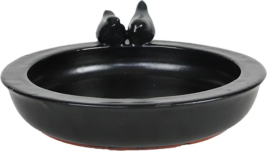 Best for Birds vogelbad antraciet 30,7 x 32,9 x 10,9 cm