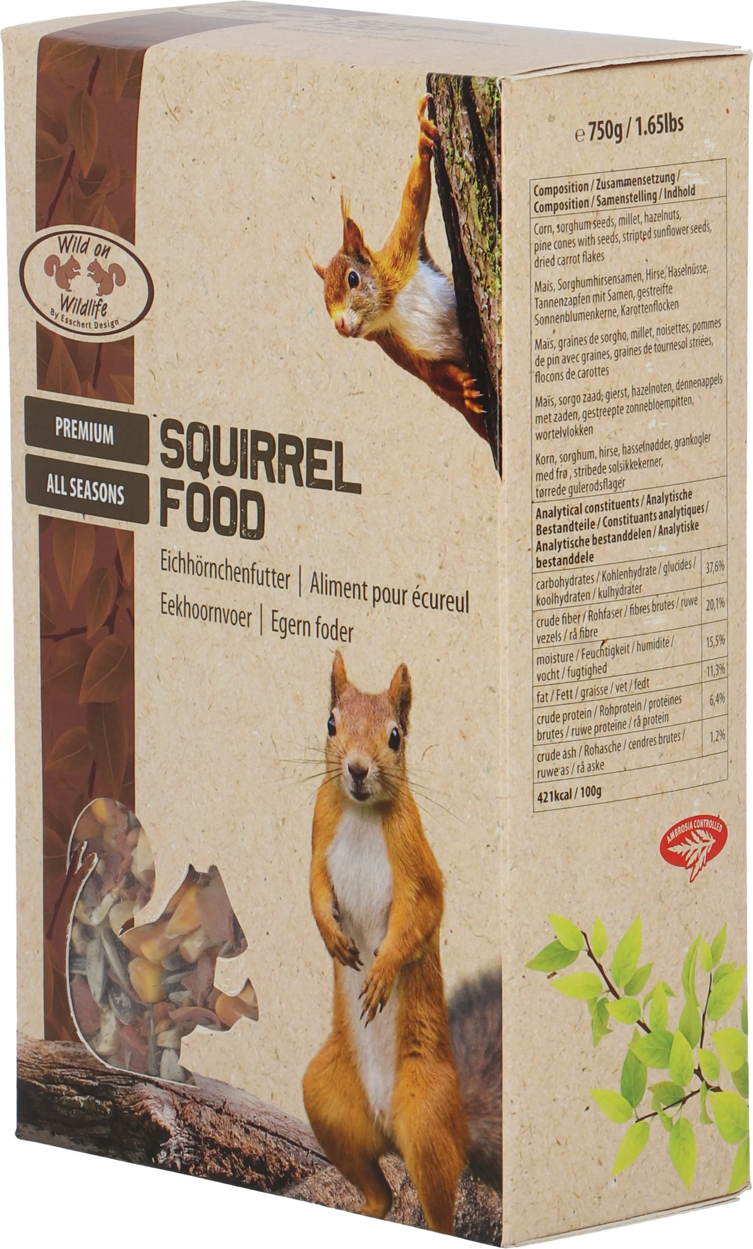 Best for Birds eekhoornvoer 750 g