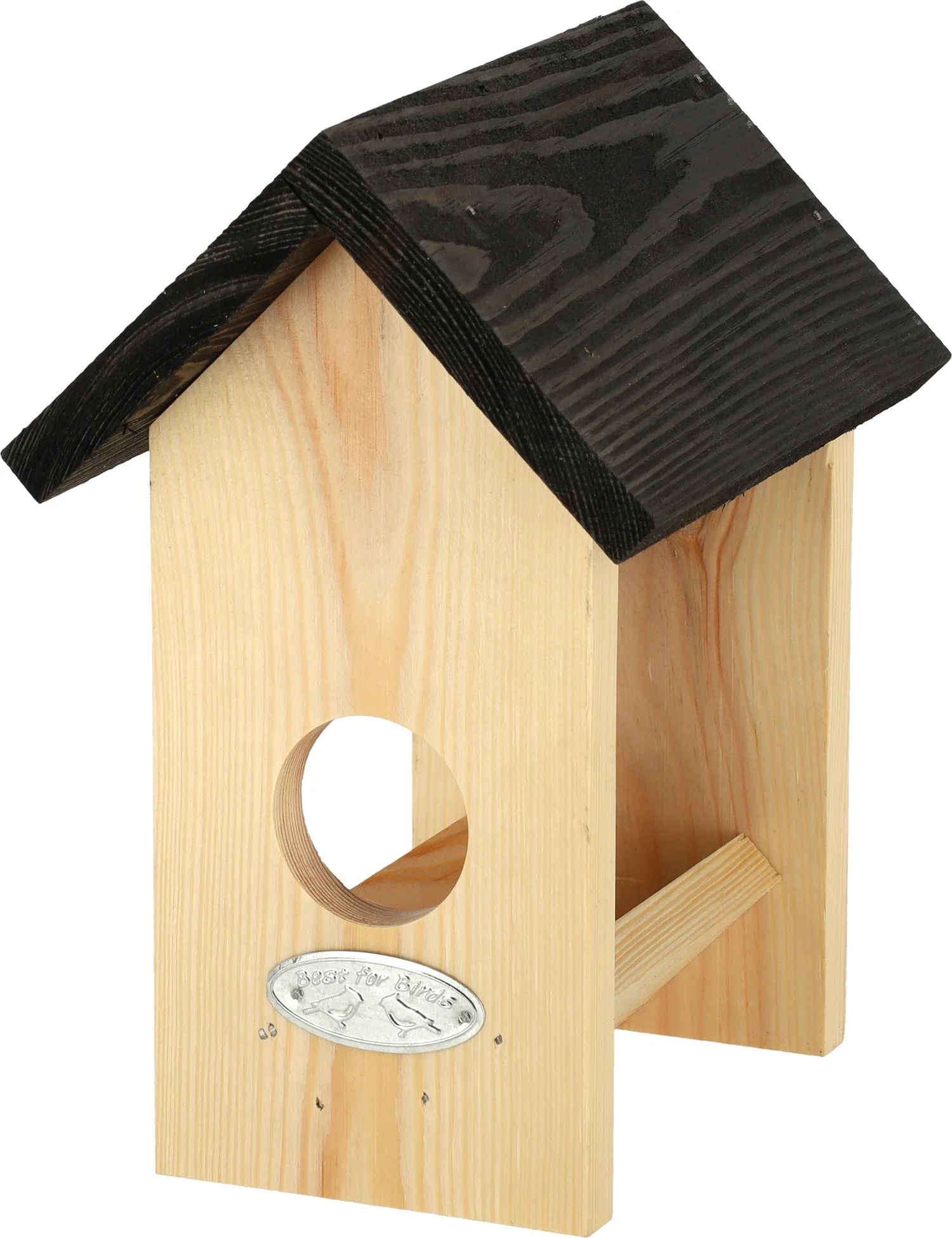 Best for Birds pindakaaspothouder zwart/naturel 14 x 15 x 20,8 cm