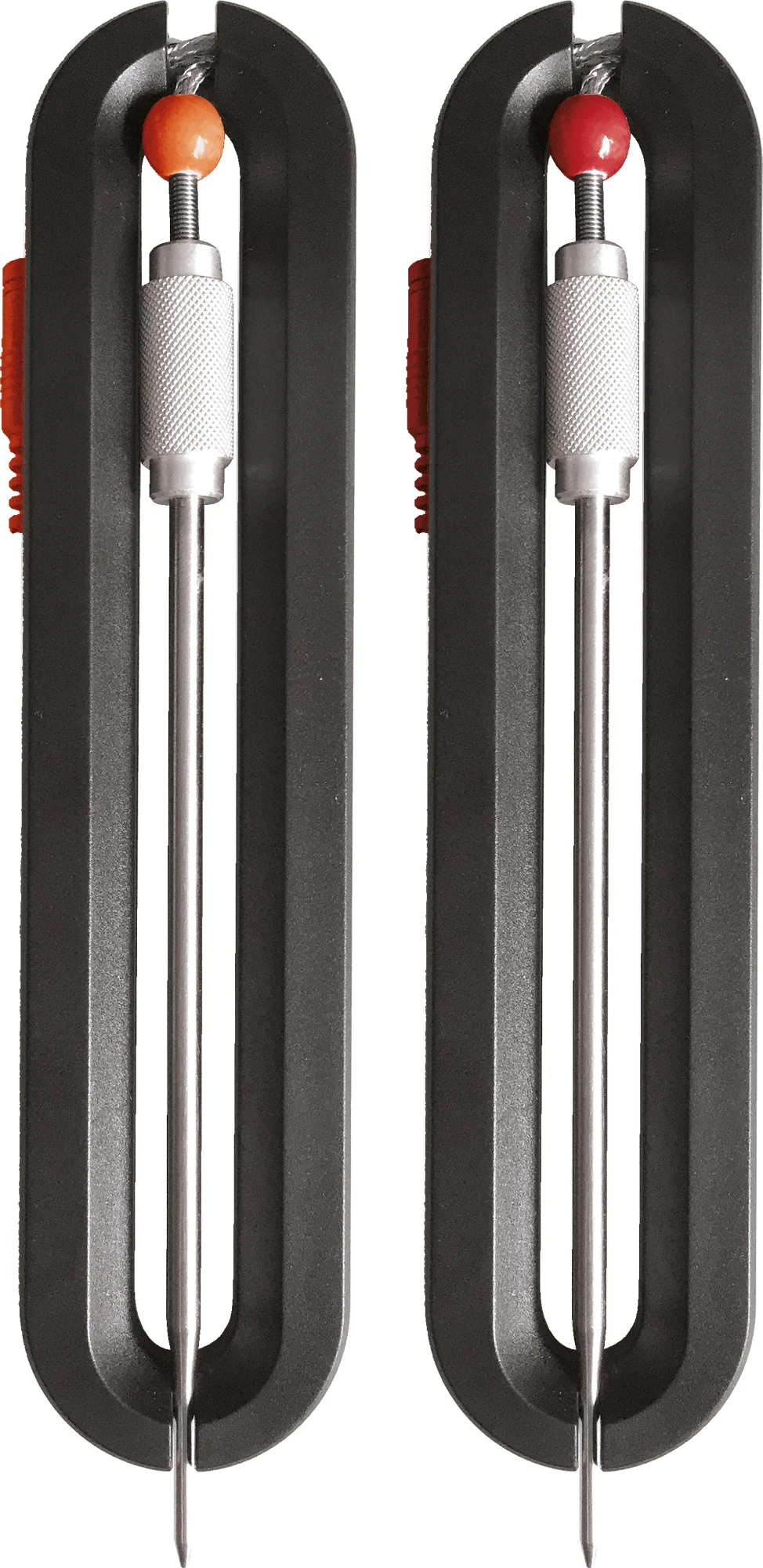 Boretti vleesthermometer uitbreidingsset zwart
