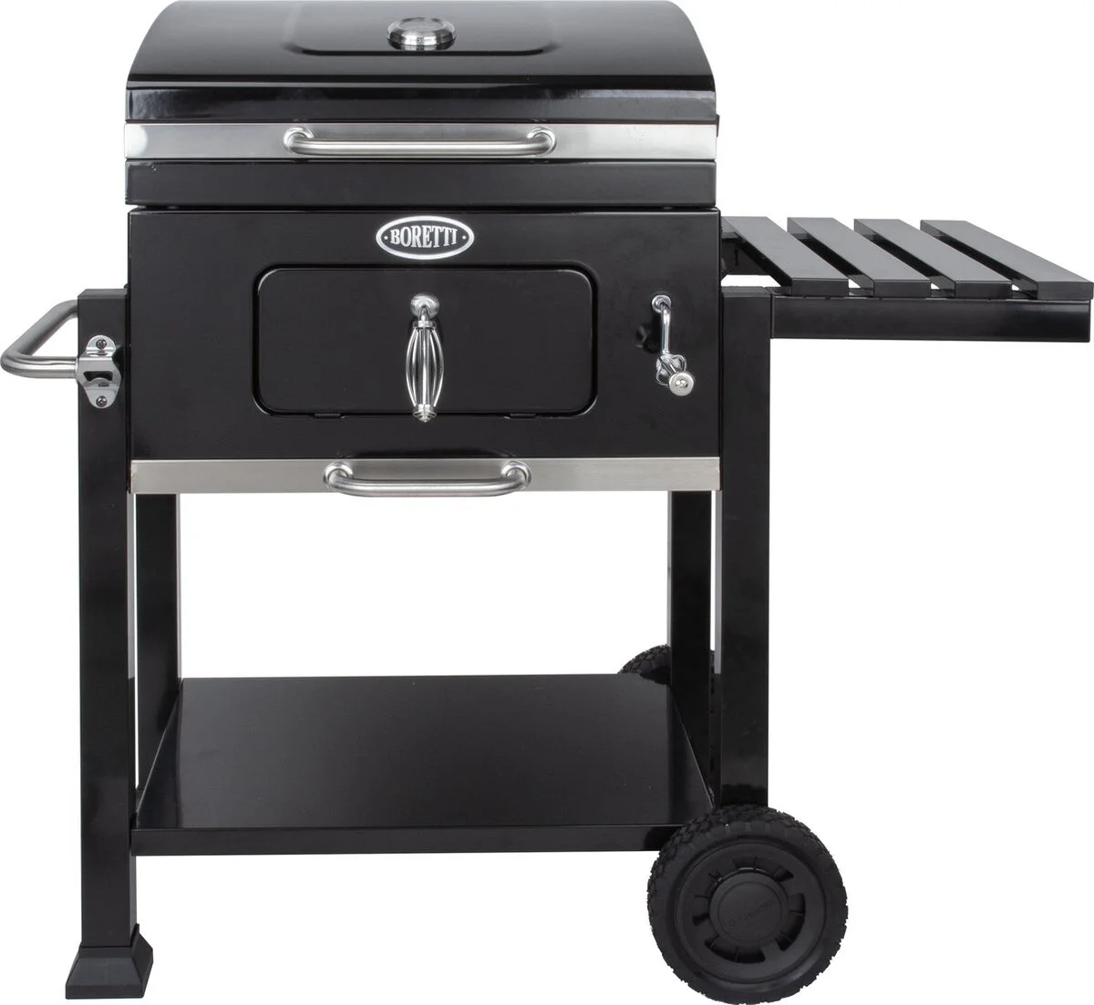 Boretti houtskool barbecue Carbone 2.0 zwart 67 x 114 x 109 cm