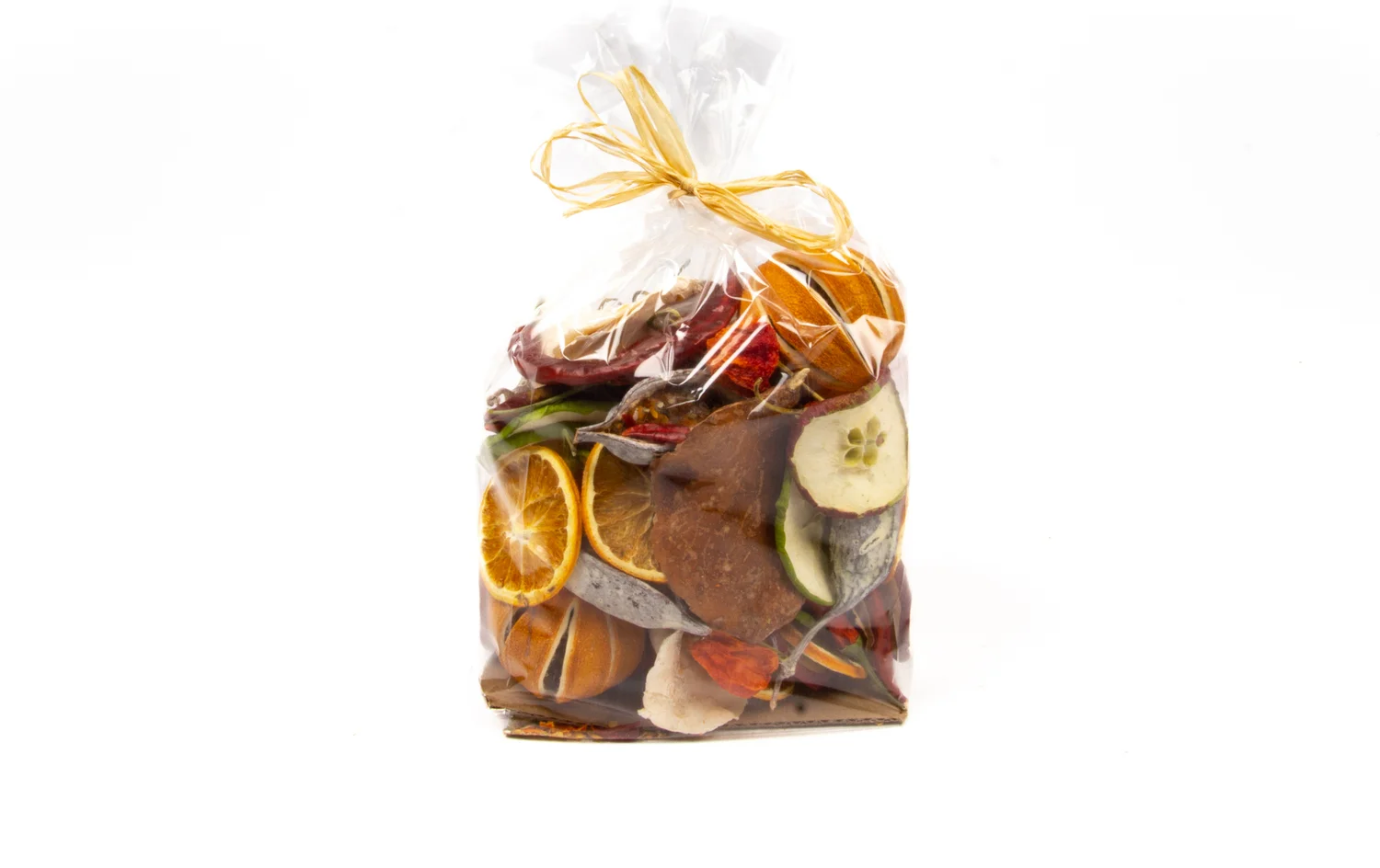 Decoratie fruitmix naturel rood