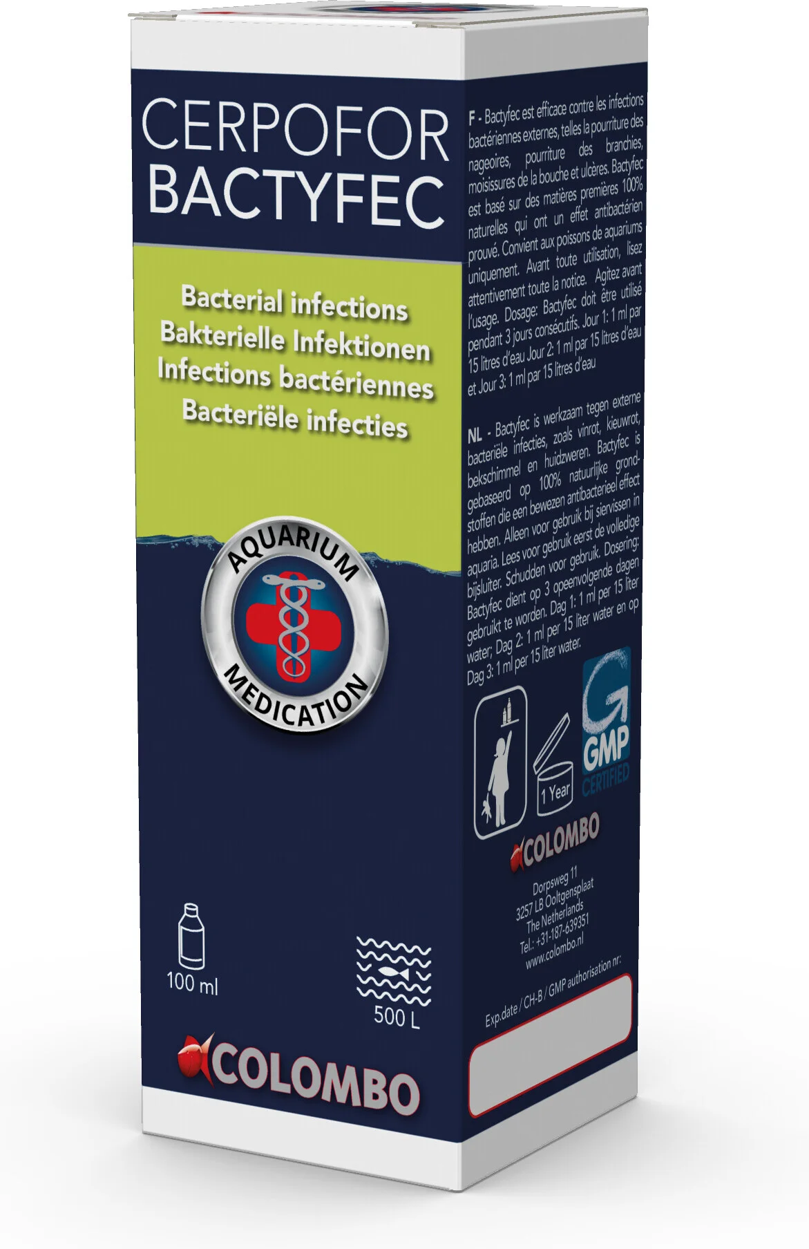 Colombo visverzorging Cerpofor Bactyfec 100 ml