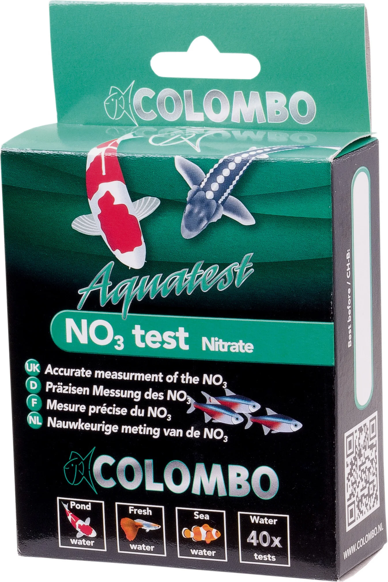 Colombo watertest NO3 40 stuks