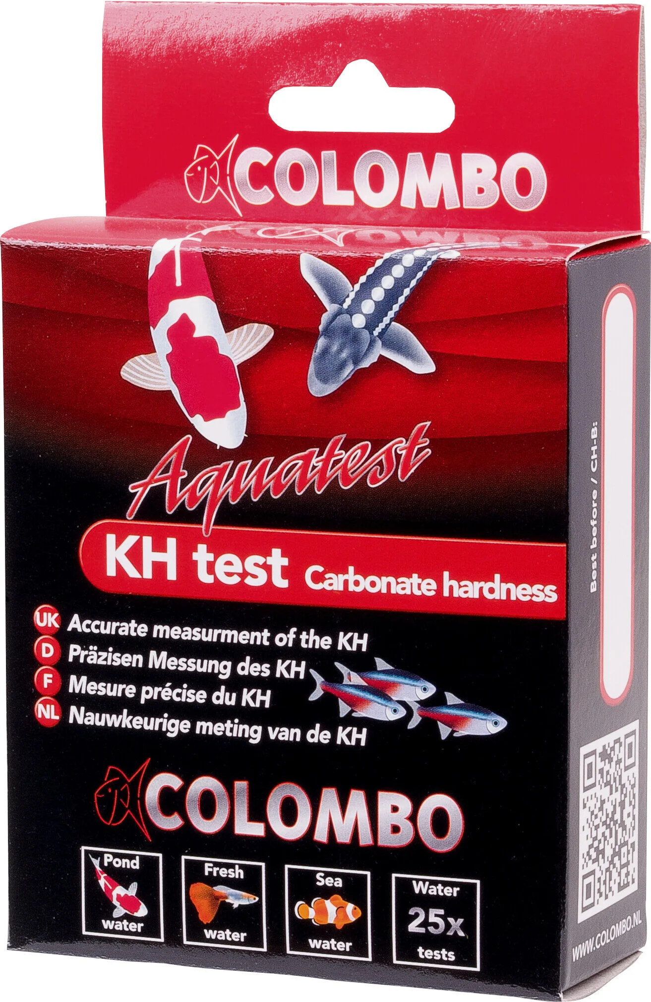 Colombo watertest KH 25 stuks