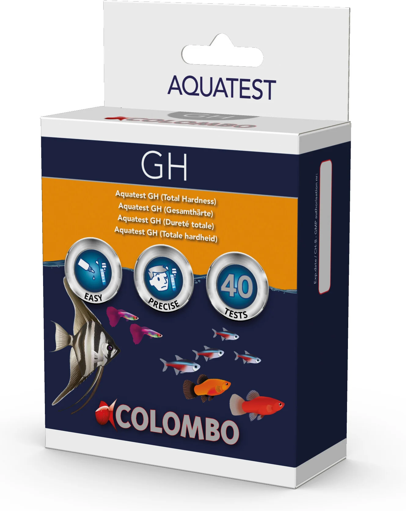Colombo watertest Aqua GH 40 stuks