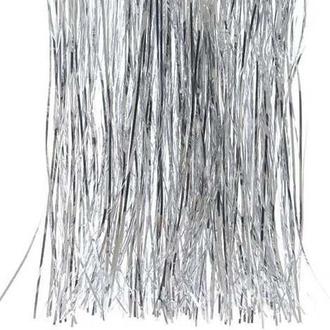 Decoris lametta glans zilver 50 x 40 cm