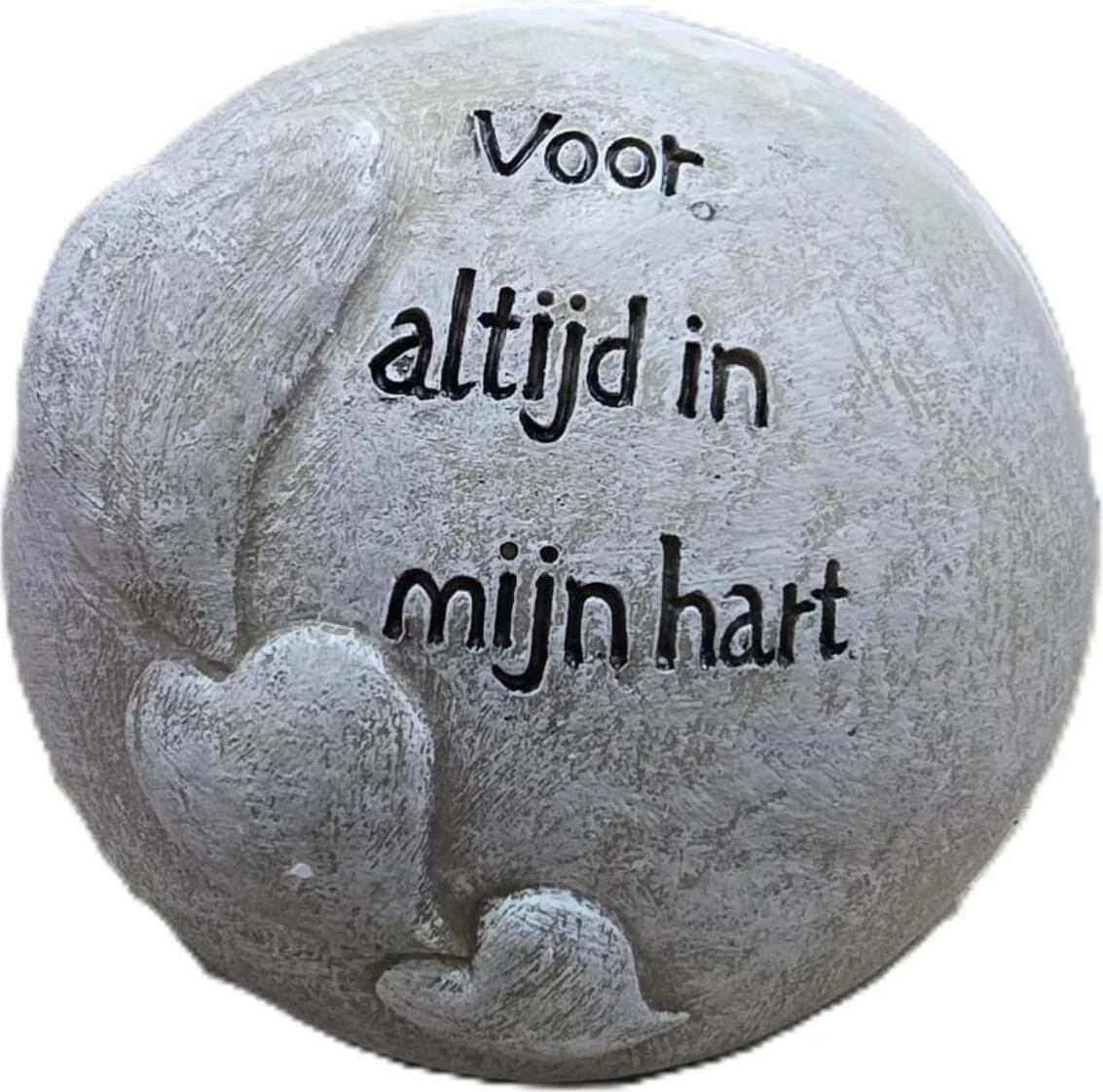 De Beeldengieterij tuinbeeld herinneringsbol D 12 cm