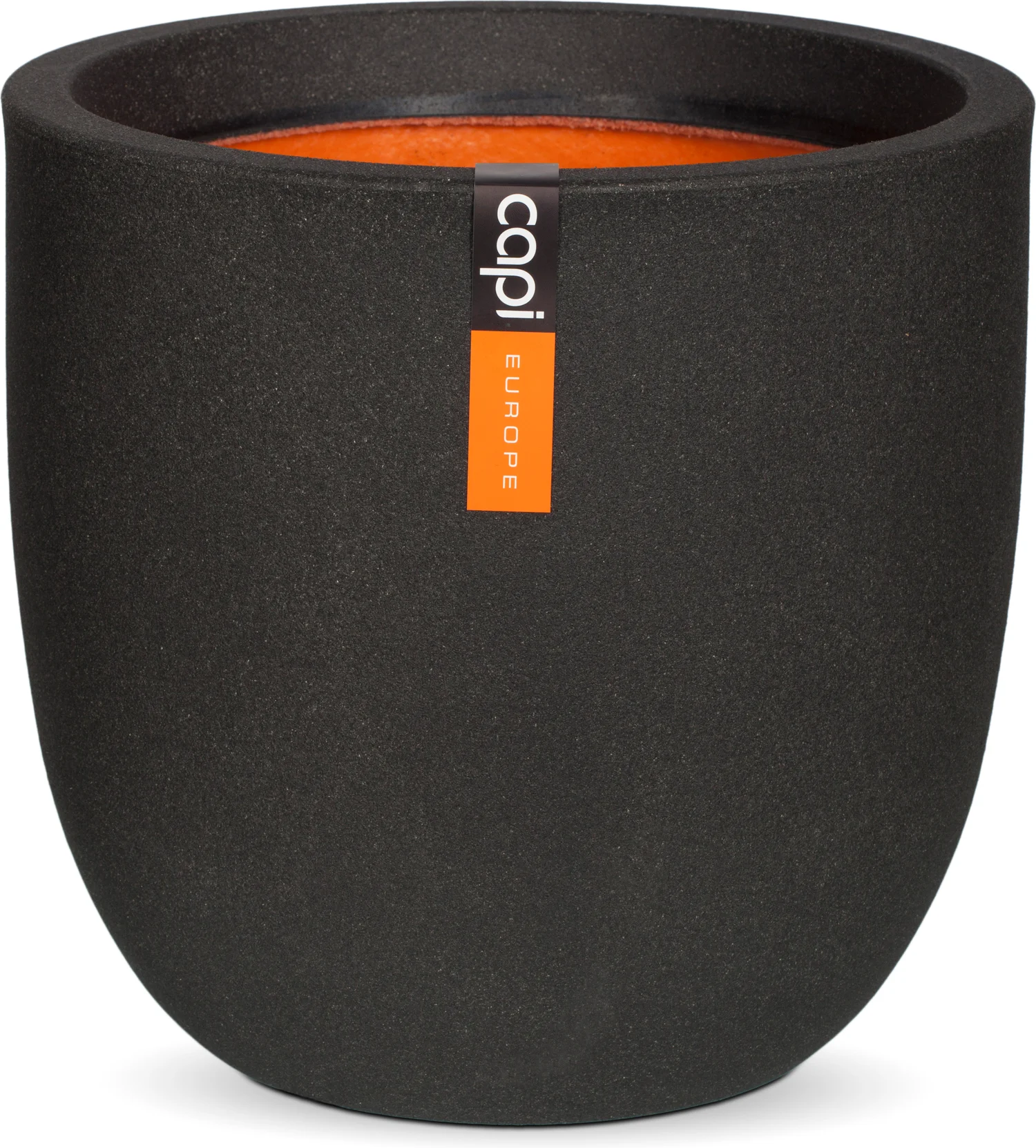 Capi Europe bloempot Urban Smooth zwart D 54 H 52 cm