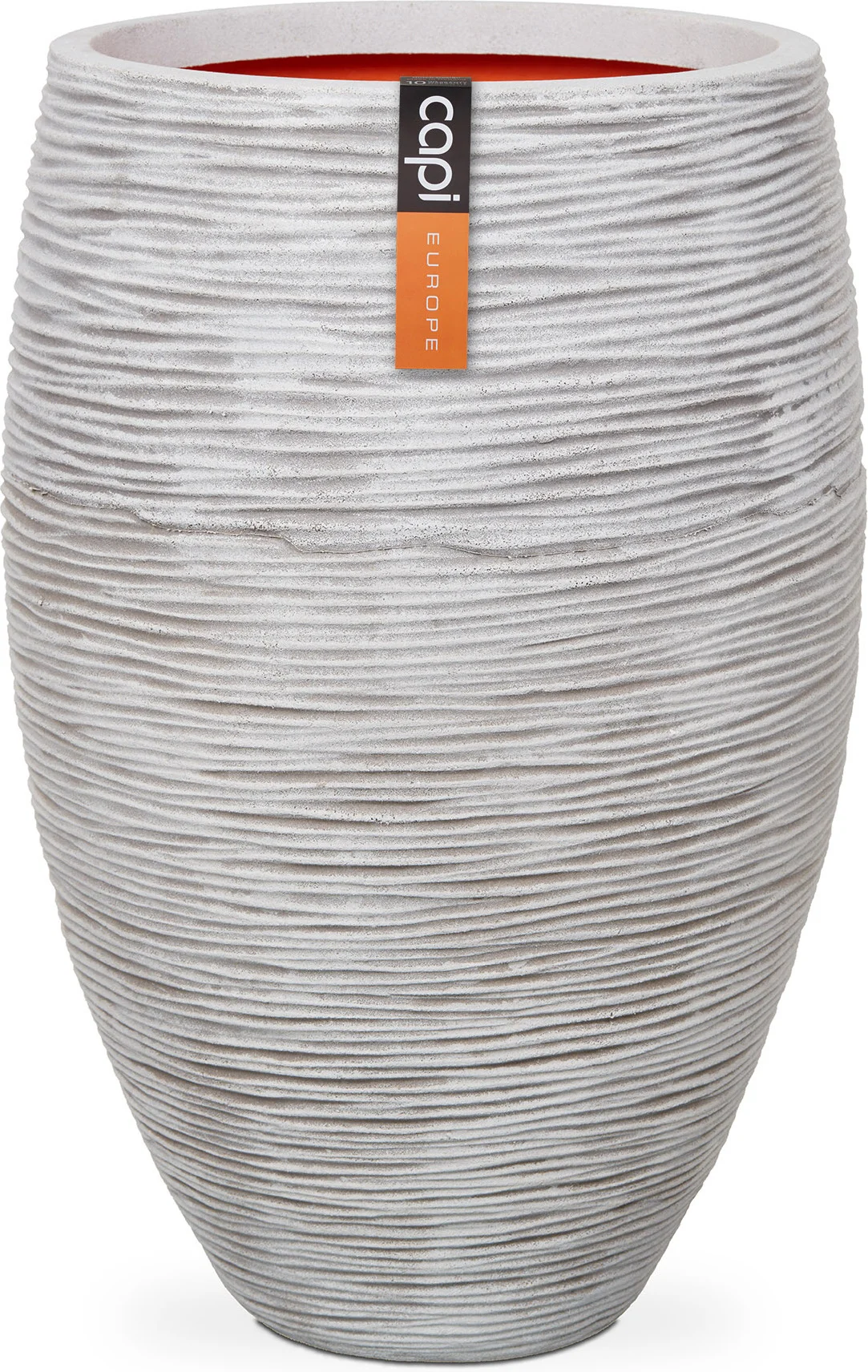 Capi Europe bloempot Nature-Rib ivoor D 40 H 60 cm