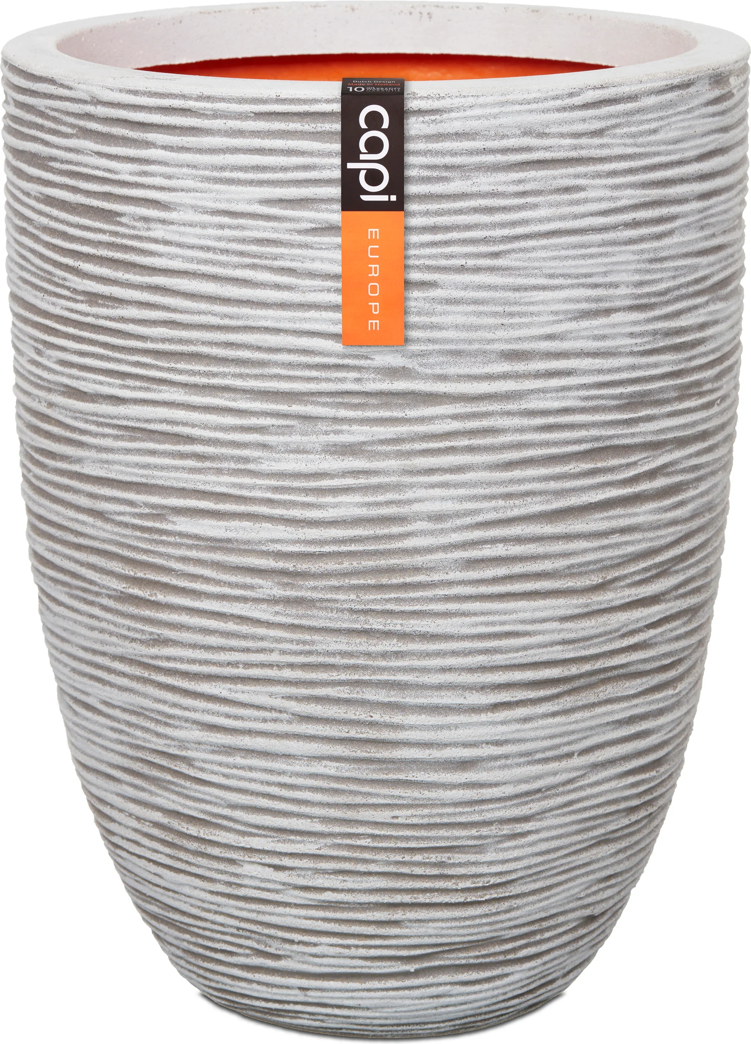 Capi Europe bloempot Nature-Rib ivoor D 46 H 58 cm