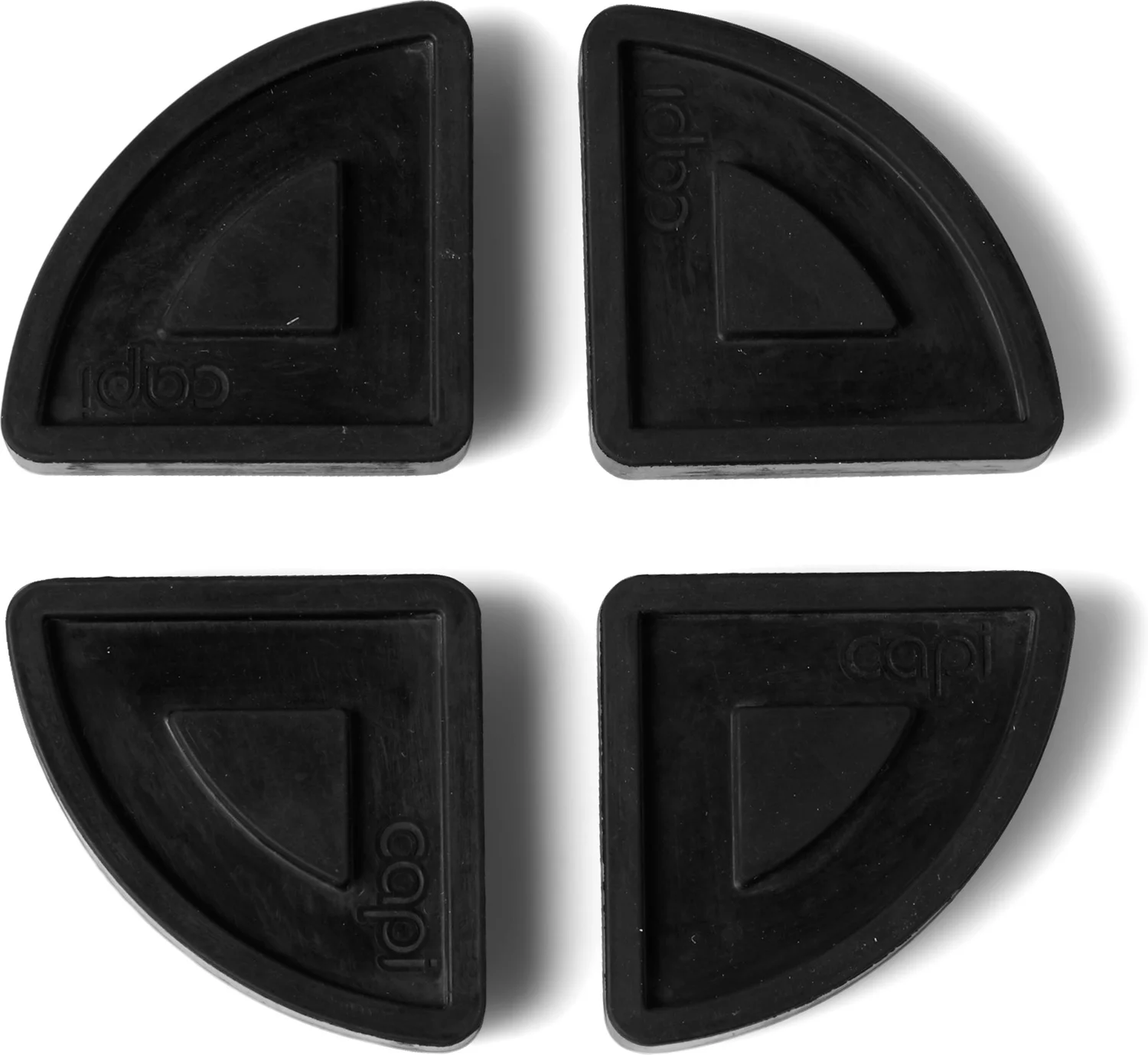Capi Europe potvoetjes zwart D H 2 cm