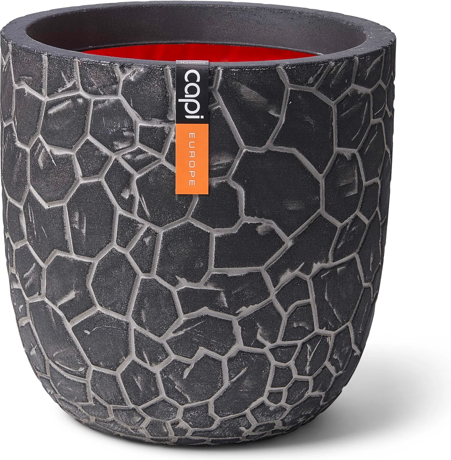 Capi Europe bloempot Clay antraciet D 35 H 34 cm