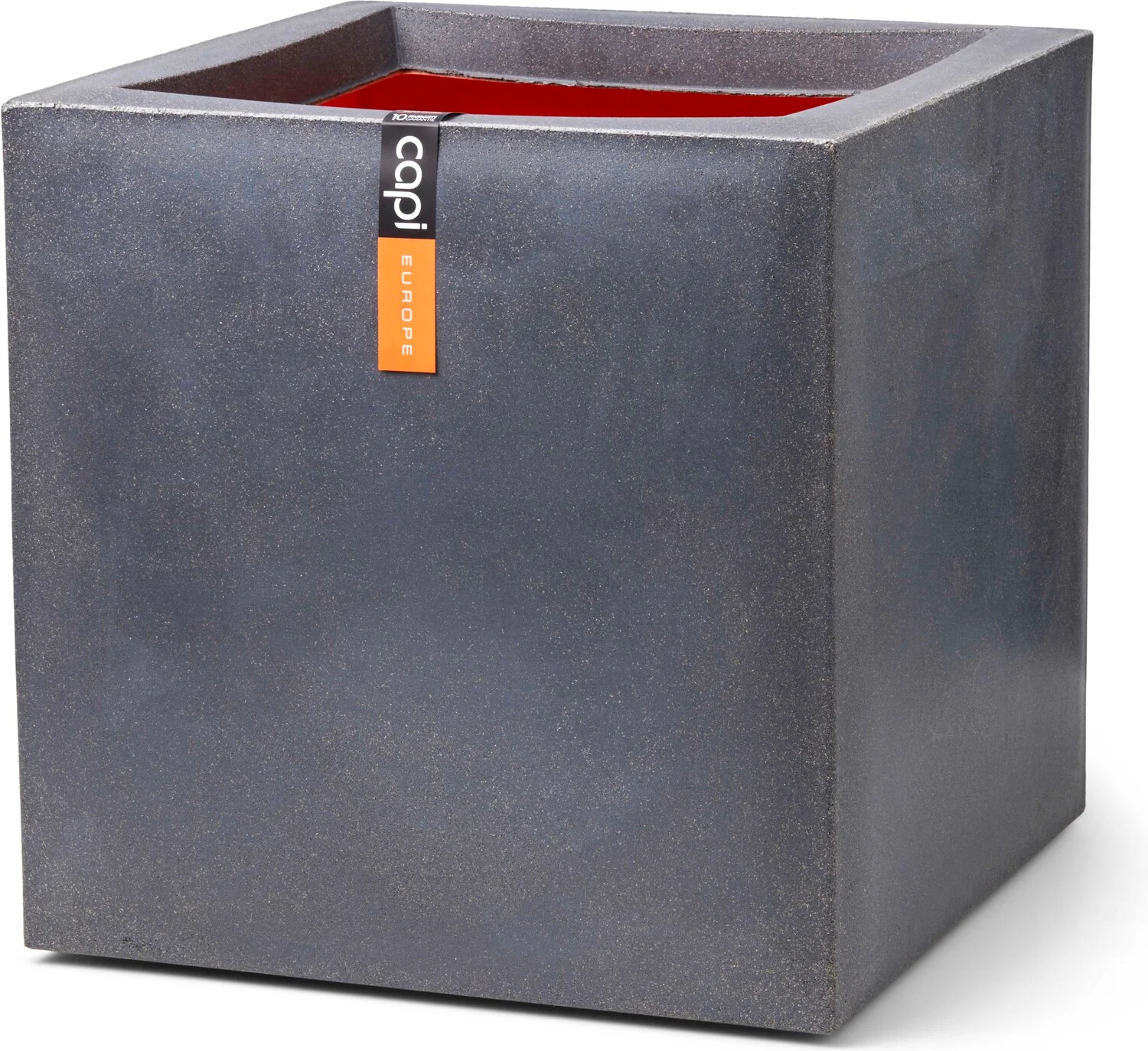 Capi Europe bloempot Urban Smooth grijs 30 x 30 x 30 cm