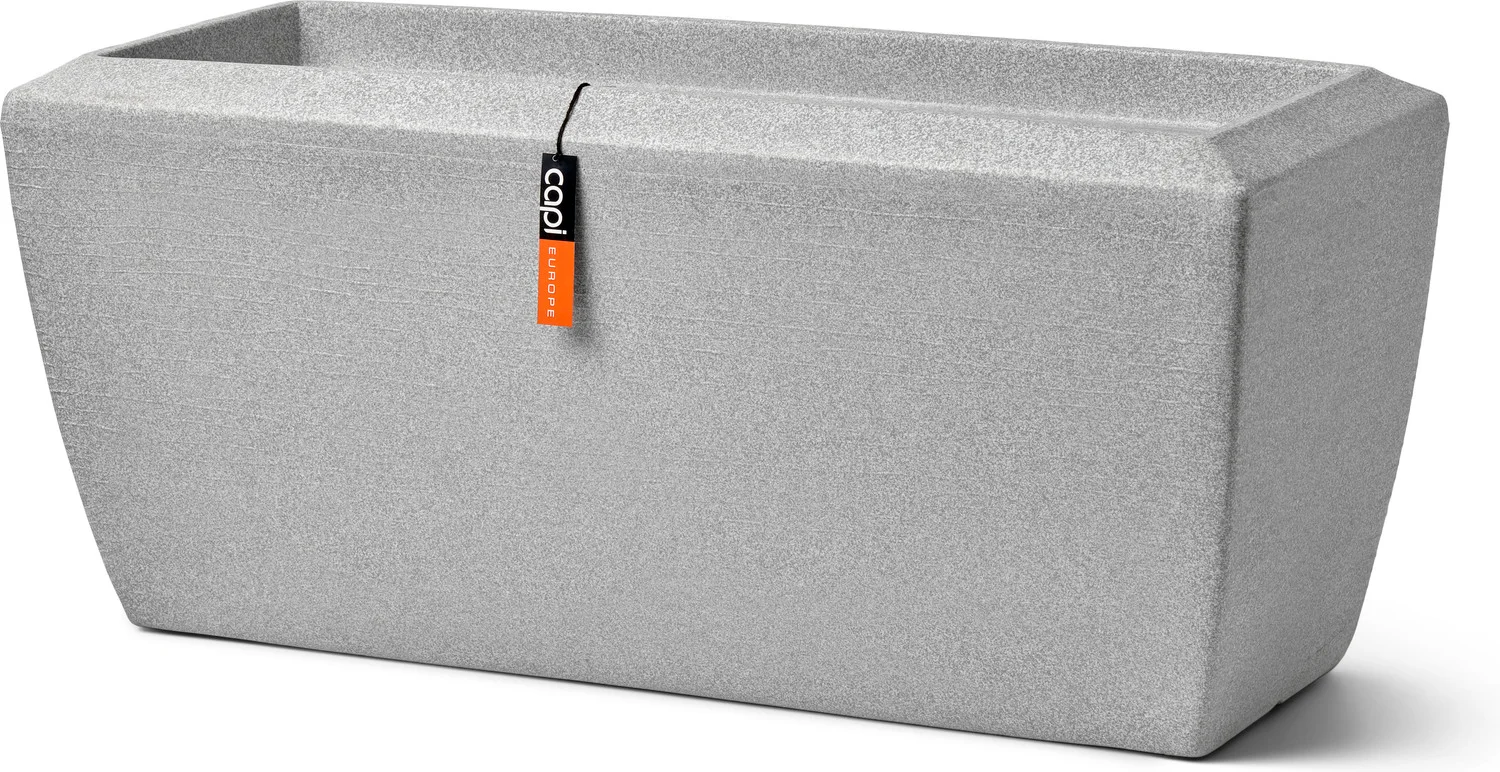 Capi Europe plantenbak Granite grijs 60 x 35 x 40 cm